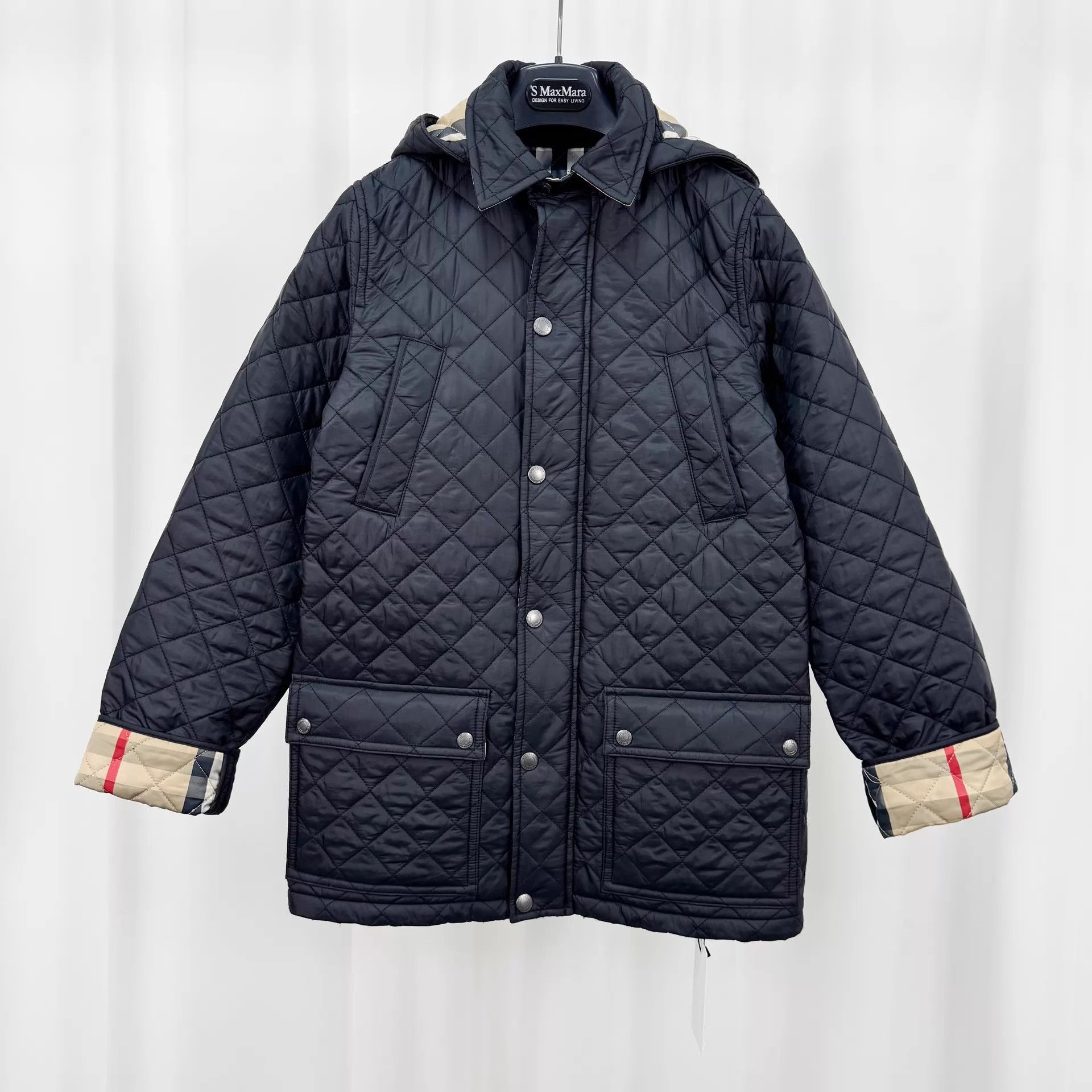 Burberry Burberry check quilted jacket 14Y Size XXS / US 00 / IT 34 - 1 Thumbnail