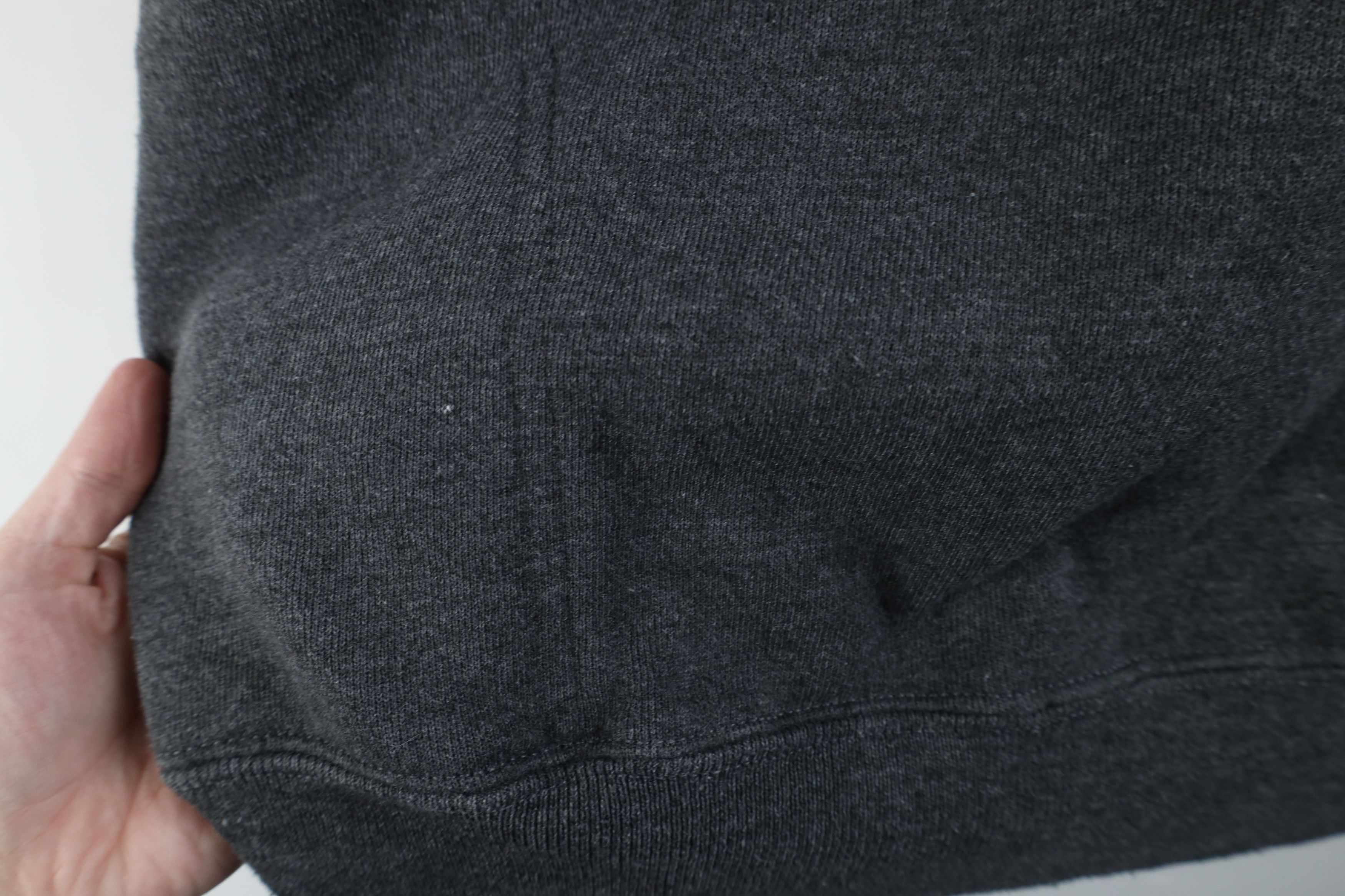 Vintage Vintage 90s Streetwear Striped Crewneck Sweatshirt Gray USA Size US XL / EU 56 / 4 - 4 Thumbnail