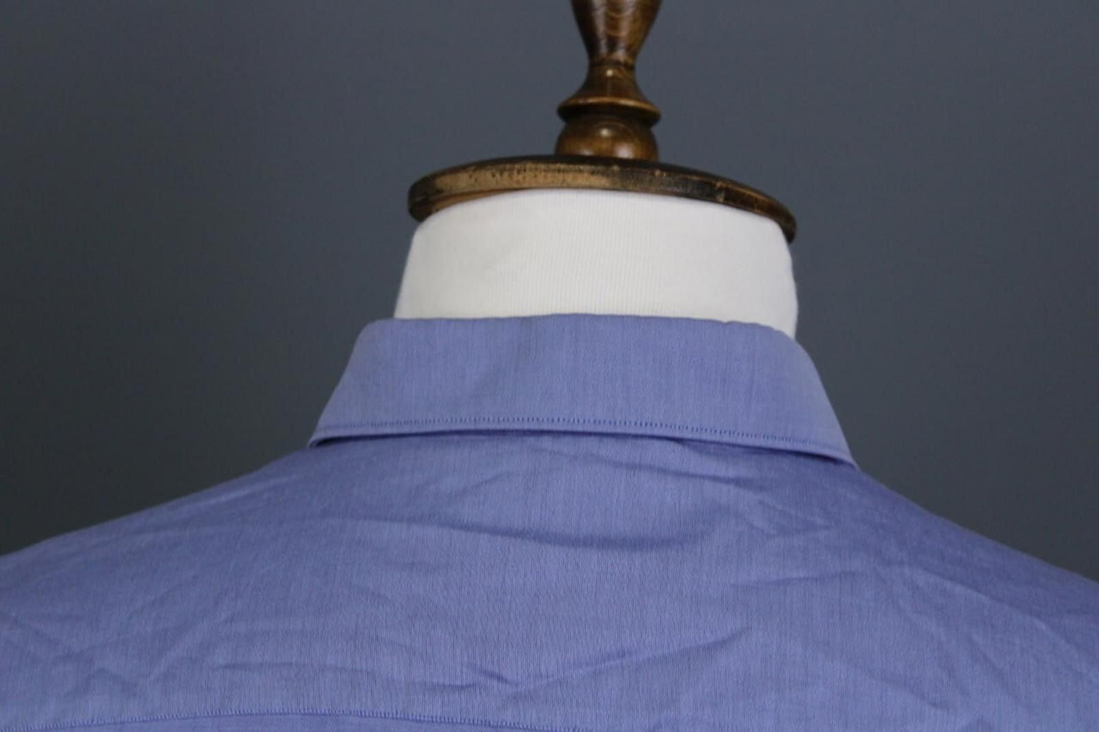Z Zegna Z Zegna Blue City Button Down Shirt Size 39 / 15 1/2 Size US M / EU 48-50 / 2 - 10 Thumbnail
