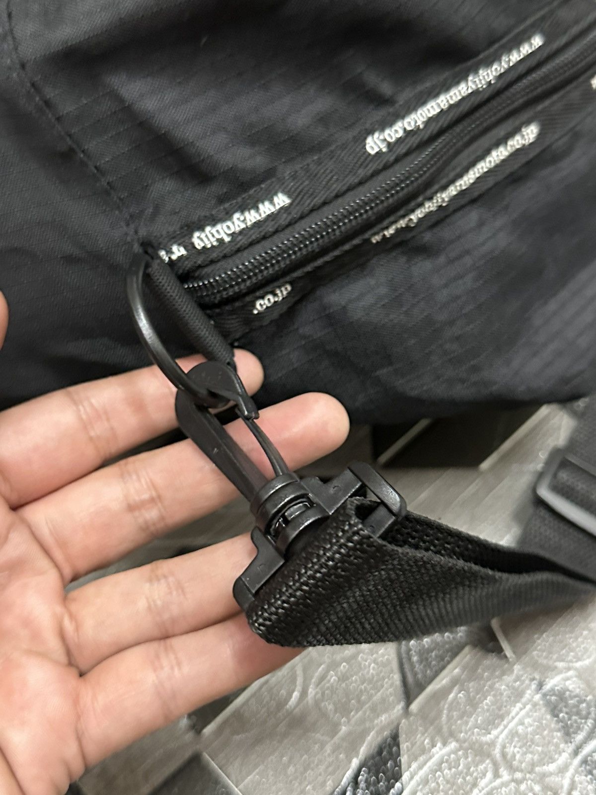 Ground Y GroundY x Yohji Yamamoto Travel/Crossbody Nylon Bag Size ONE SIZE - 5 Thumbnail