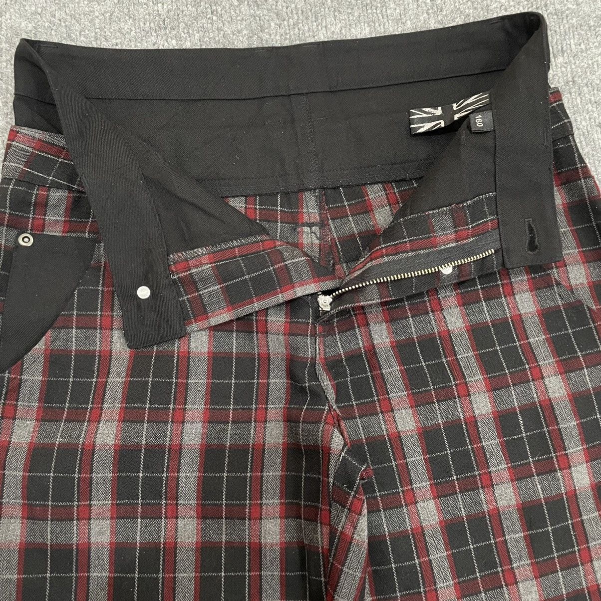 Japanese Brand Japanese Denifits Casual Pants Plaid Size US 27 - 4 Thumbnail
