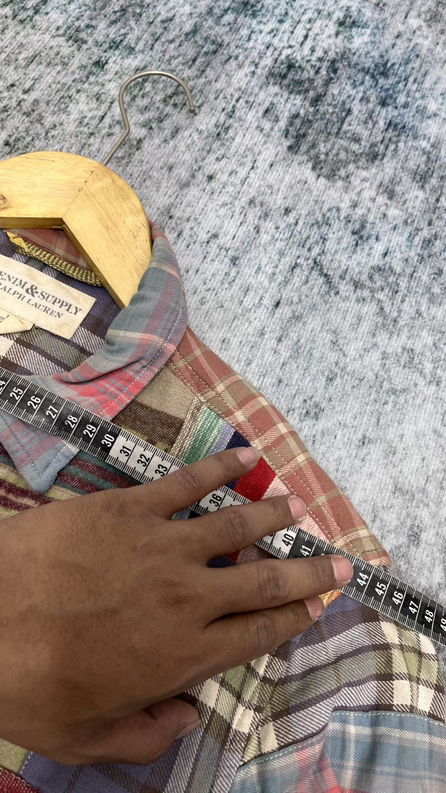 Denim & Supply Ralph Lauren Vtg Patchwork Denim & supply Ralph lauren Size US M / EU 48-50 / 2 - 9 Thumbnail