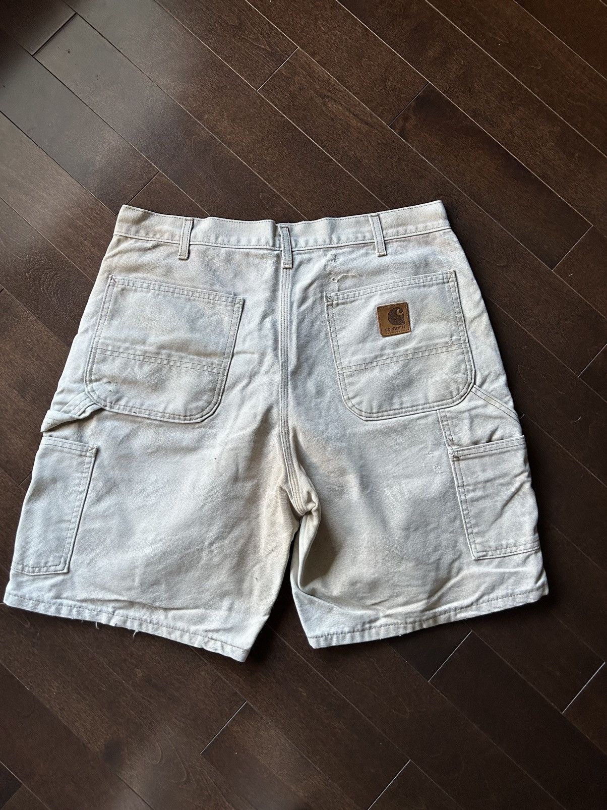 Carhartt Vintage Distressed Carpenter Workwear Shorts