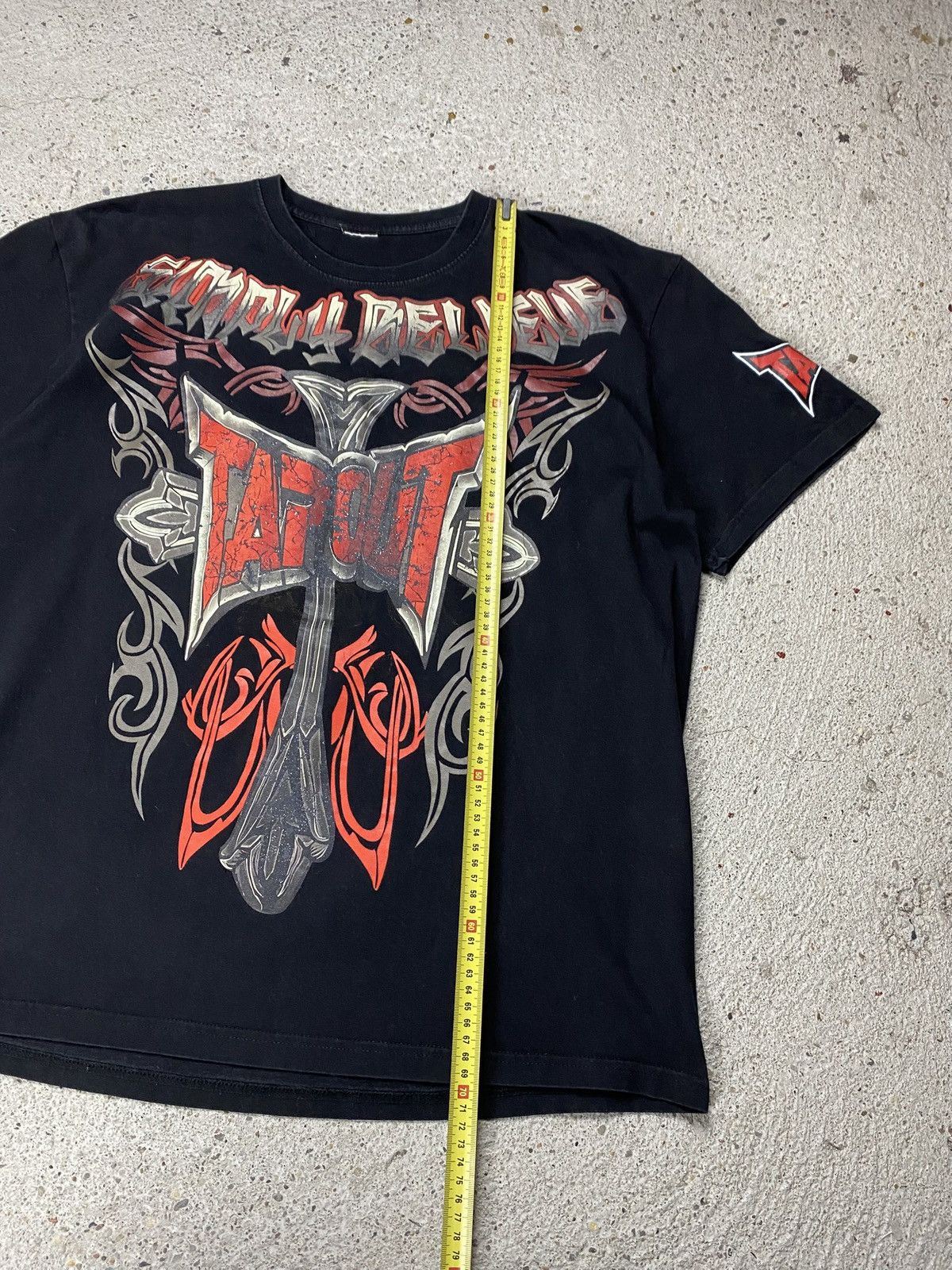 Tapout Tapout vintage tshirt affliction mma print full Size US L / EU 52-54 / 3 - 8 Thumbnail