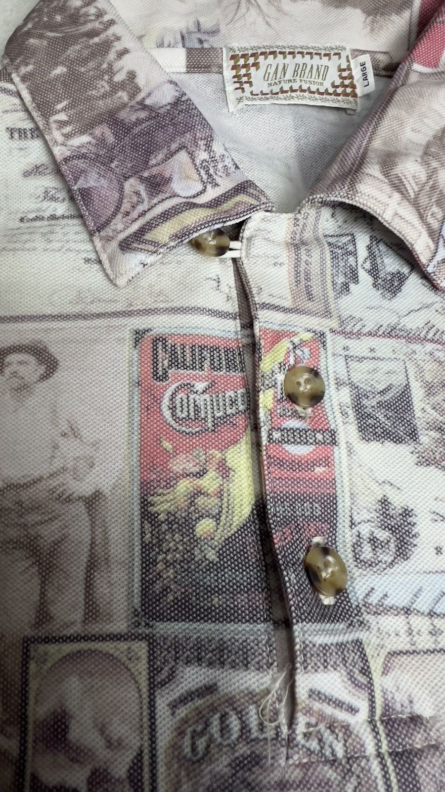 Vintage Tshirt Collar Very nice Size US L / EU 52-54 / 3 - 10 Thumbnail