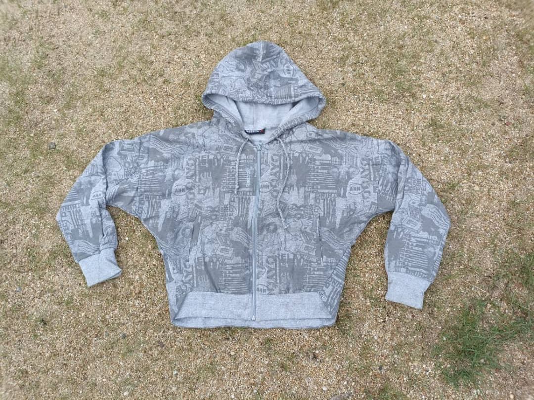 Reebok Reebok Overprint Hoodie (short) Size M / US 6-8 / IT 42-44 - 3 Thumbnail