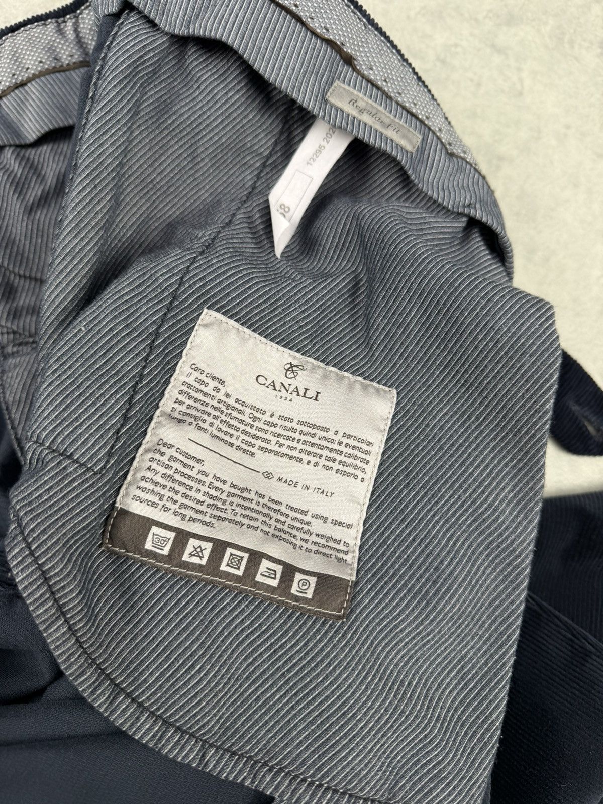 Canali Canali Men’s Corduroy Trousers Pants Size 58 Size US 40 / EU 56 - 10 Thumbnail