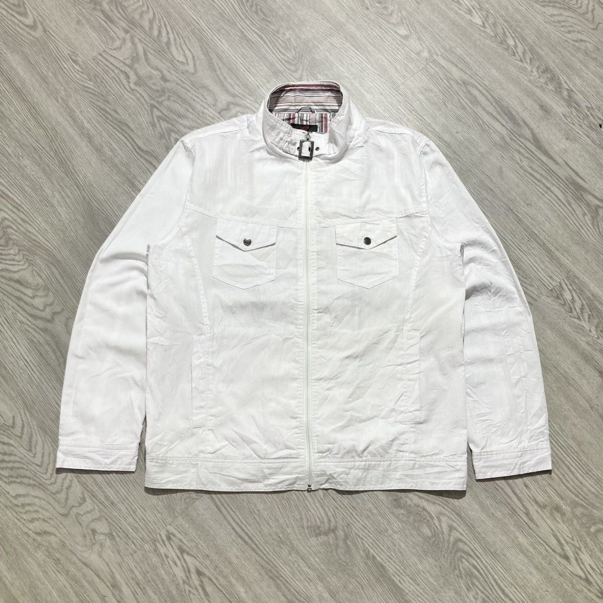 20471120 2000s Avail Double Layer Jacket White Zip Punk Lgb Style Size US XL / EU 56 / 4 - 1 Thumbnail