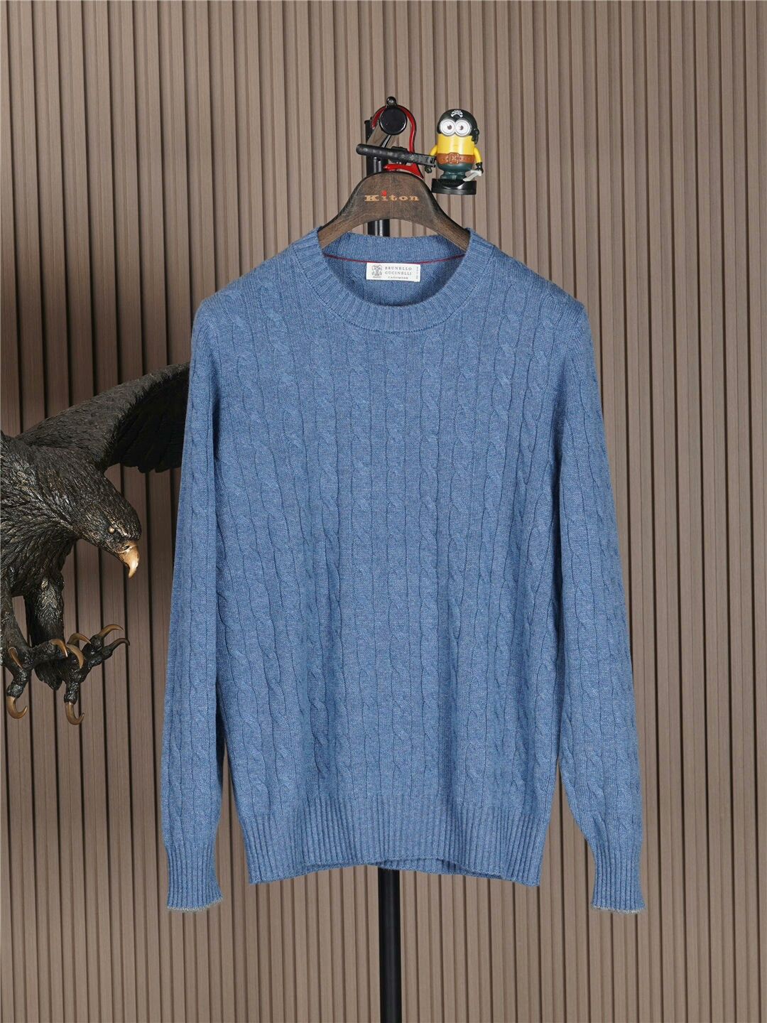 Brunello Cucinelli Brunello Cucinelli Men's Cashmere Sweater Size US L / EU 52-54 / 3 - 1 Thumbnail
