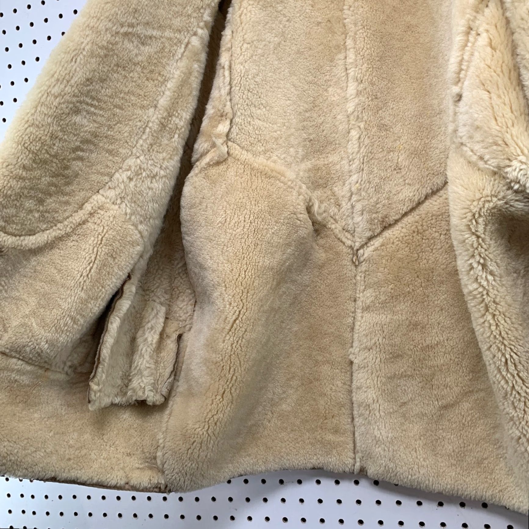 Vintage VINTAGE Shearling Jacket Womens 44 Brown Rancher Pockets Fur Liner Jacket Size XL / US 12-14 / IT 48-50 - 5 Thumbnail