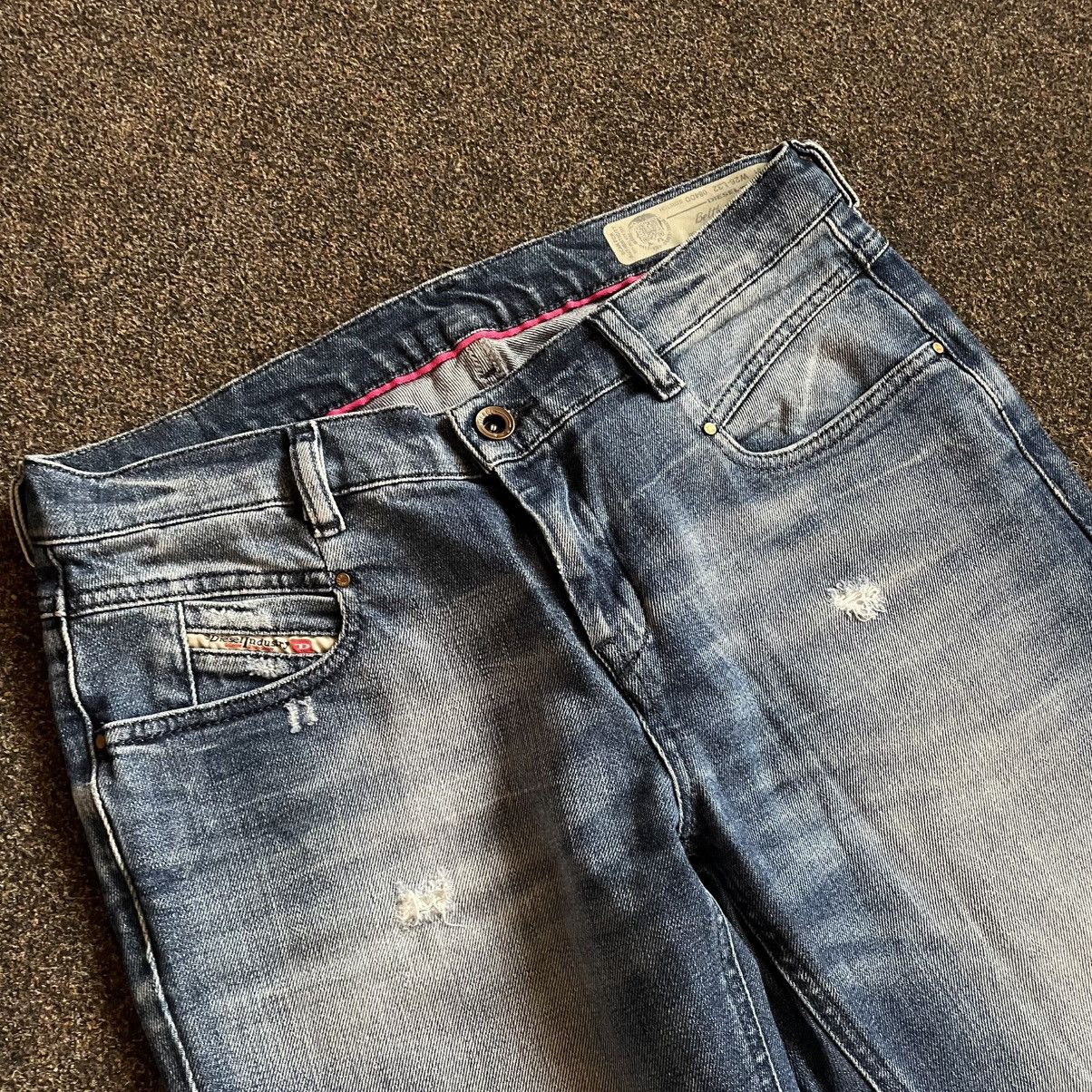 Diesel Vintage Y2K Diesel Jeans Denim Slim Skinny Pants Size 26" / US 2 / IT 38 - 3 Thumbnail