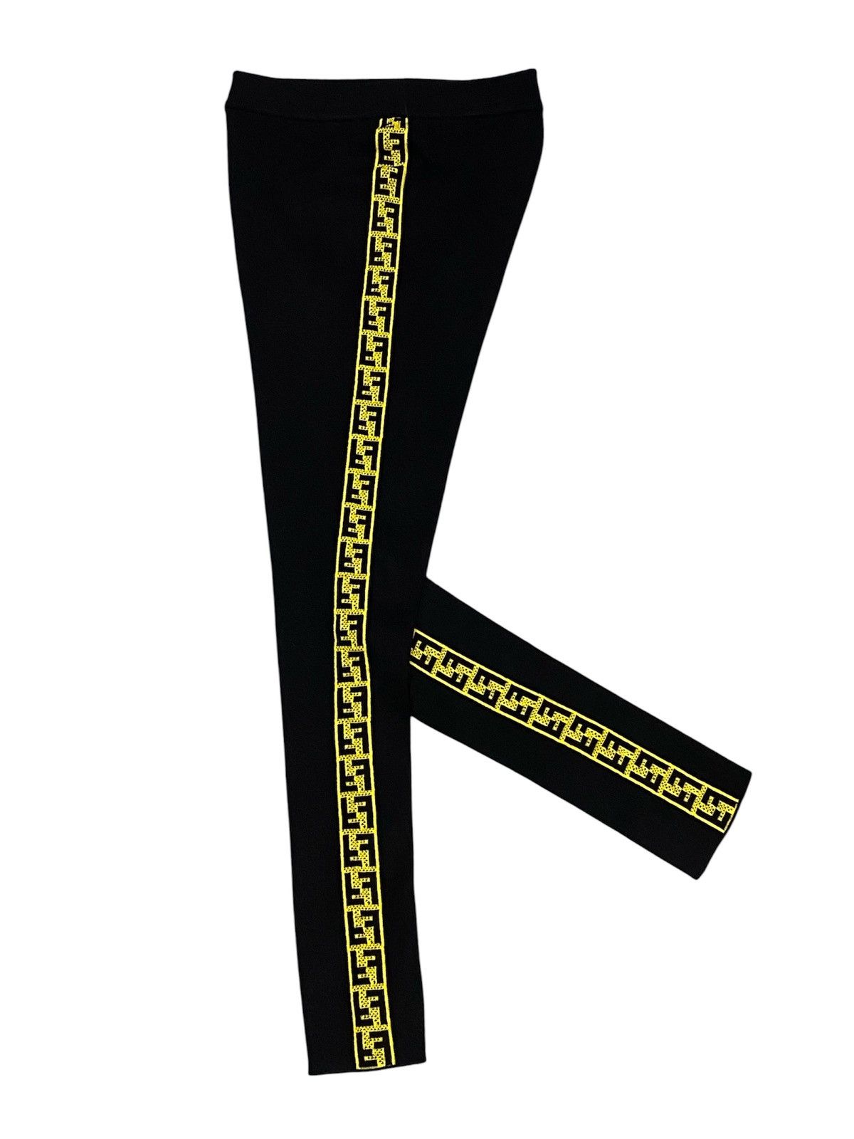 Fendi Fendi FF Tape Wool Leggings Size 28" / US 6 / IT 42 - 1 Thumbnail