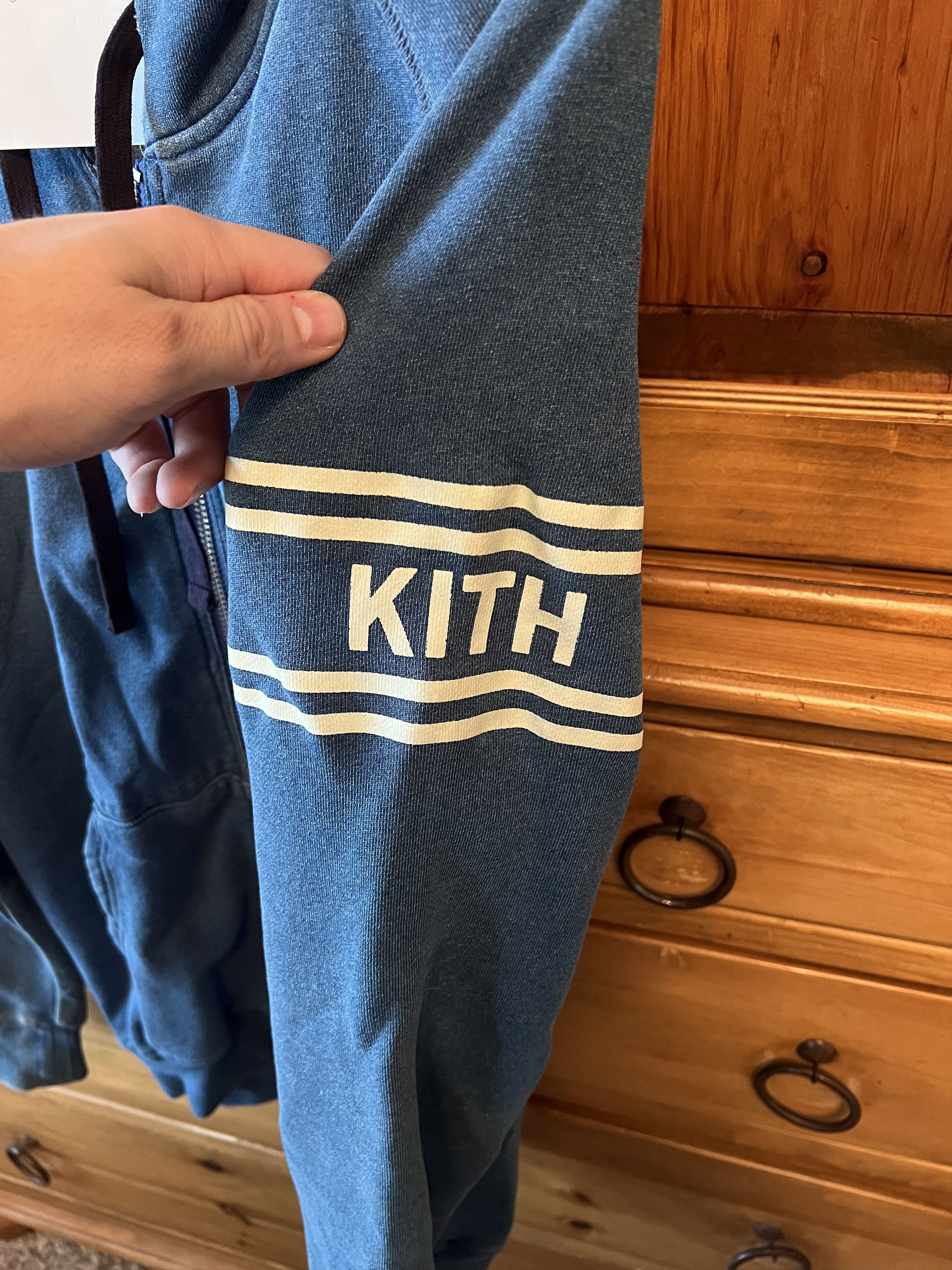 Kith 2014 Spring Indigo Collection French Terry Hoodie