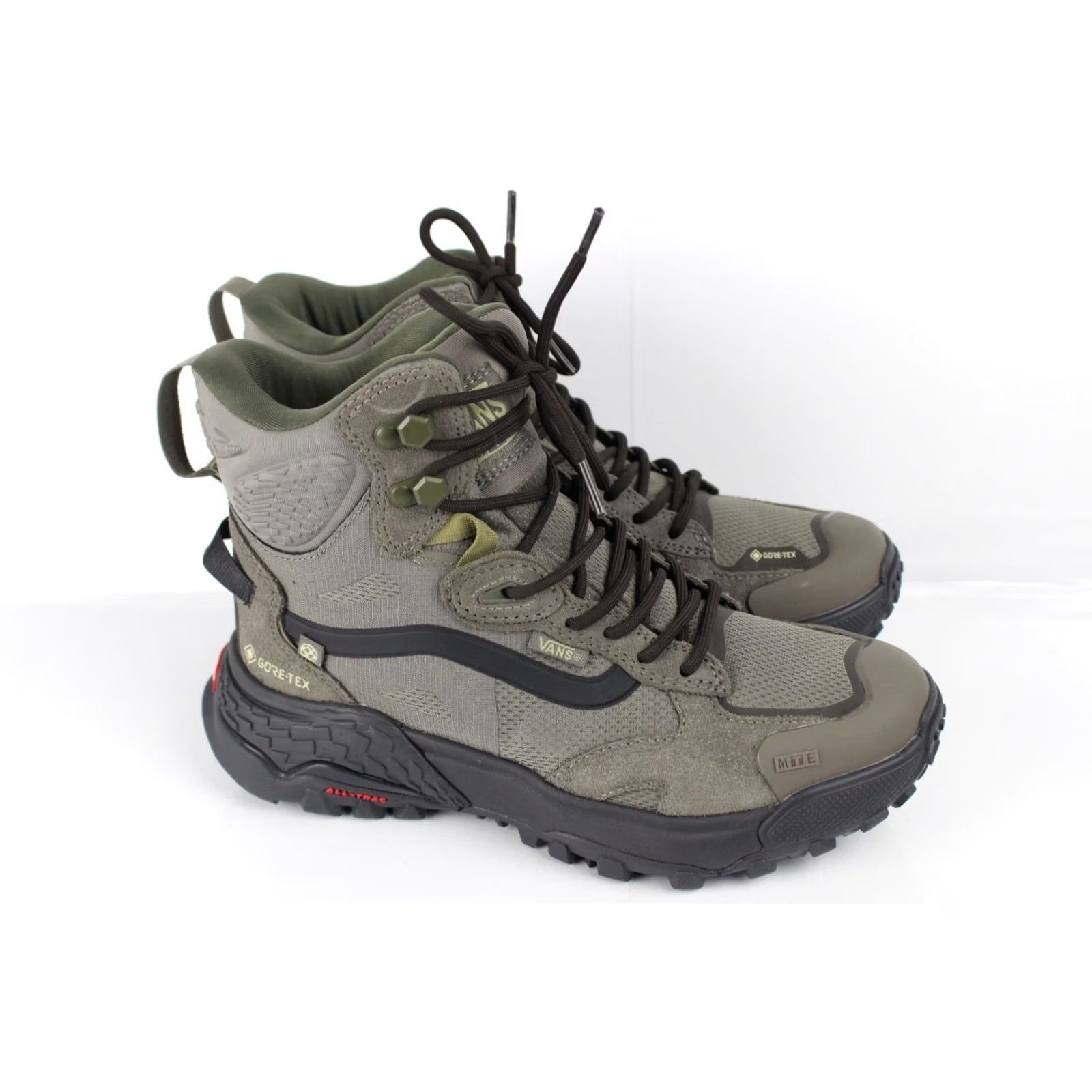 Vans VANS MTE 3 Crestline Gore Tex Boots Waterproof Women's 8 Green Combat Ankle Lace Up Cushioned Comfort Size US 6 / IT 36 - 2 Thumbnail