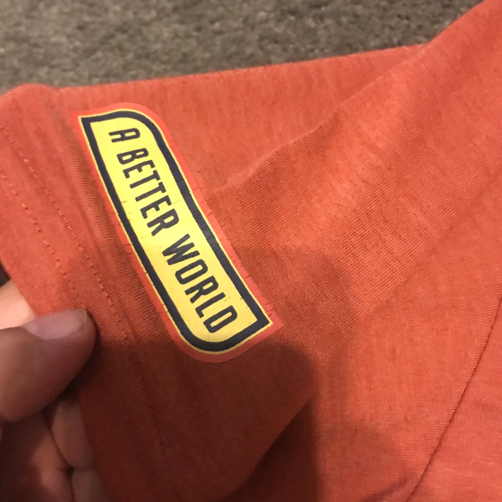 Vintage Dutch Bros Coffee T-Shirt Unisex Adults Small Orange Crew Neck Graphic Tee Coffee A Better World Logo Size US S / EU 44-46 / 1 - 3 Thumbnail