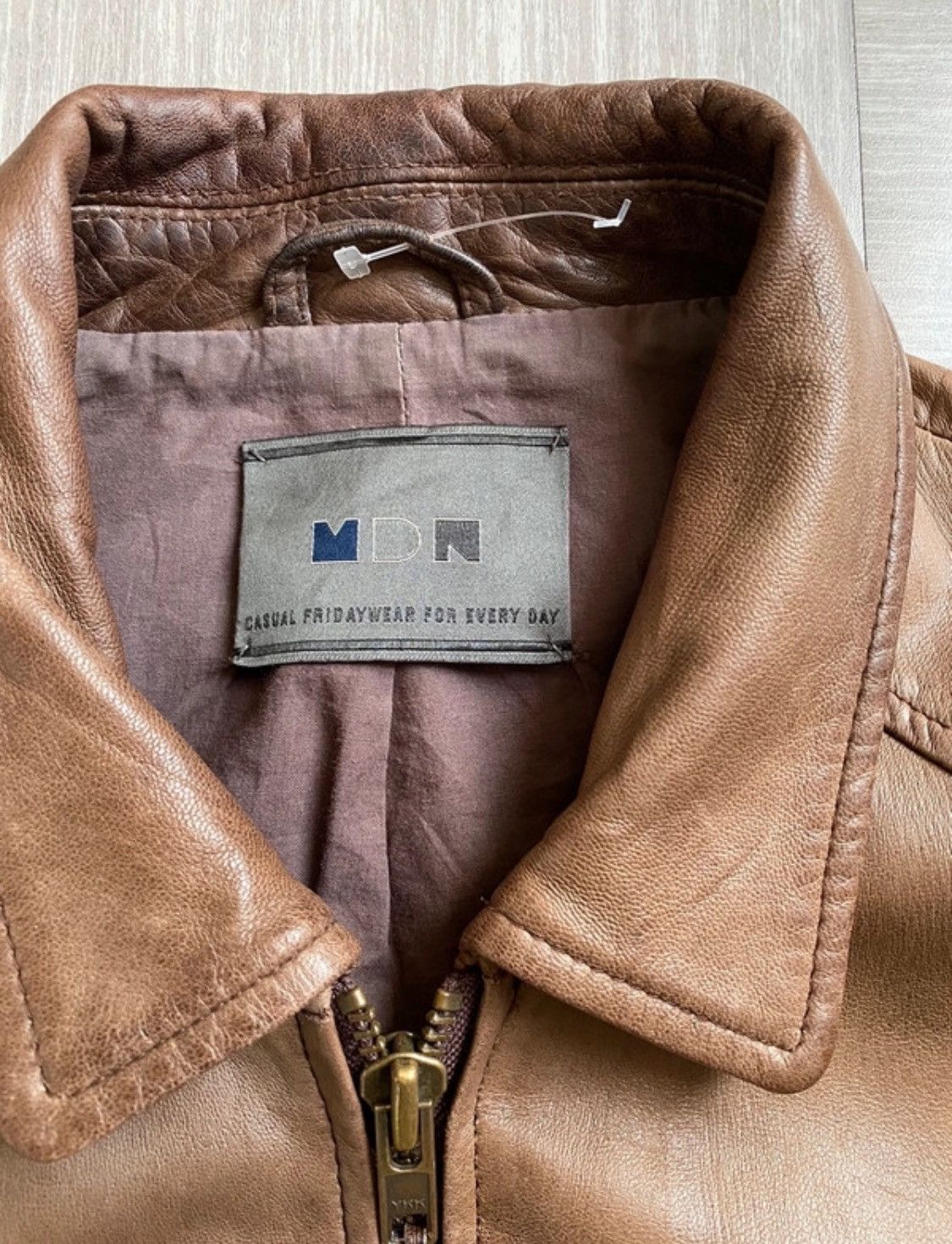 Vintage veste en cuir vintage marron Size US M / EU 48-50 / 2 - 4 Thumbnail
