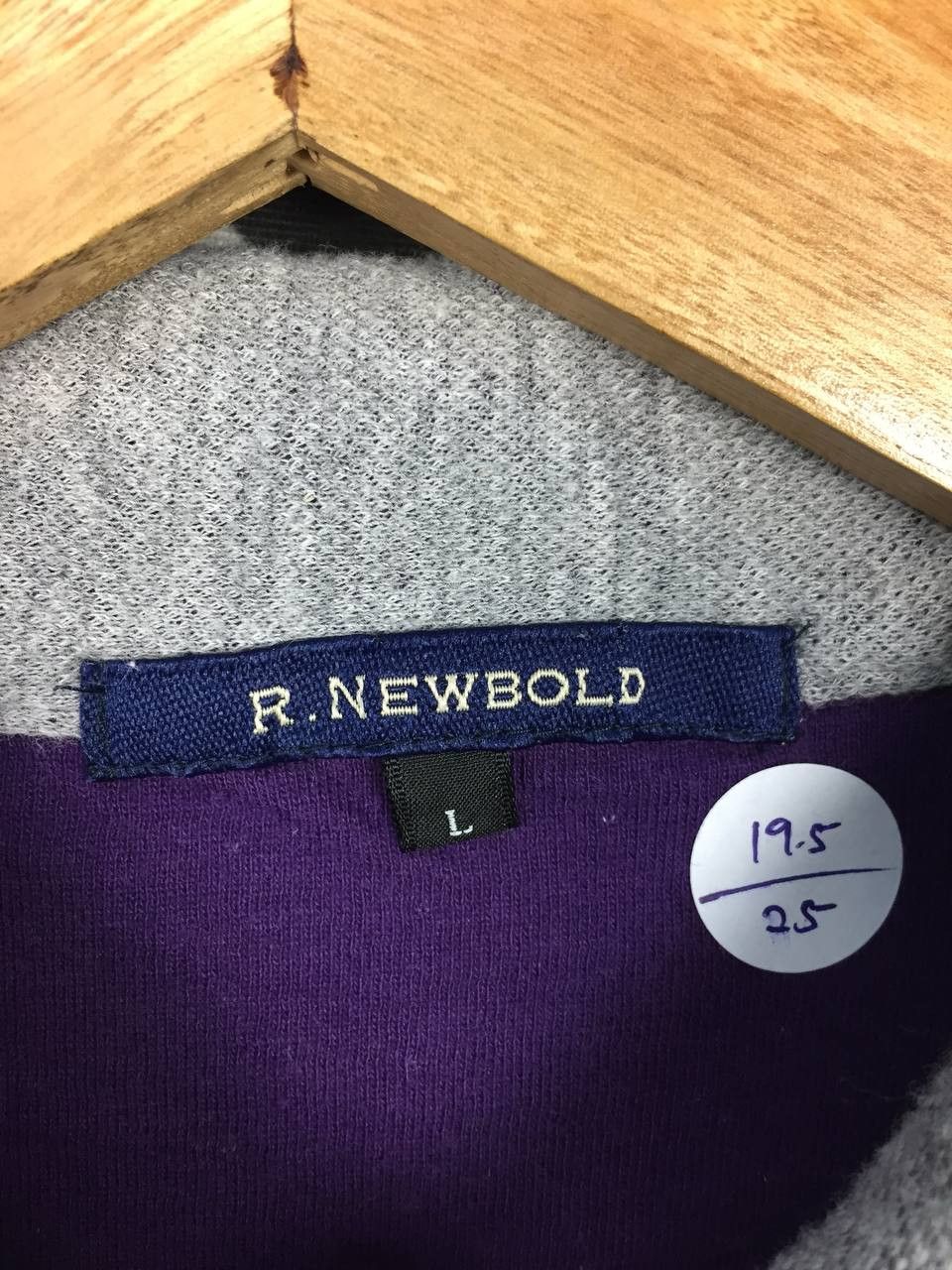 Japanese Brand × Paul Smith × R.Newbold Vtg R Newbold Japanese Brand Small Logo Casual Polo Tee Size US M / EU 48-50 / 2 - 7 Thumbnail