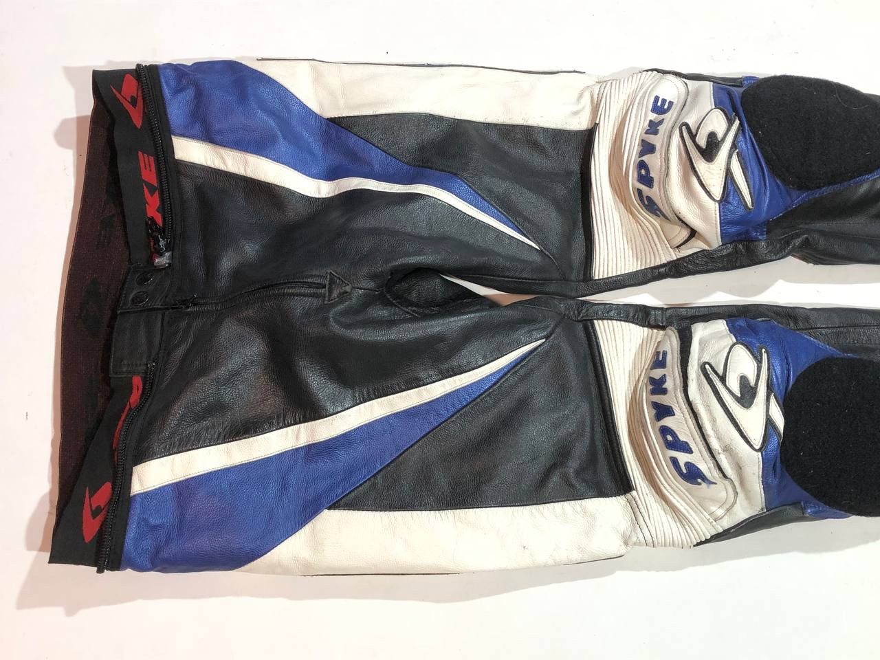Leather Spyke Vintage Racing Motorcycle Leather Pants Size US 36 / EU 52 - 5 Thumbnail