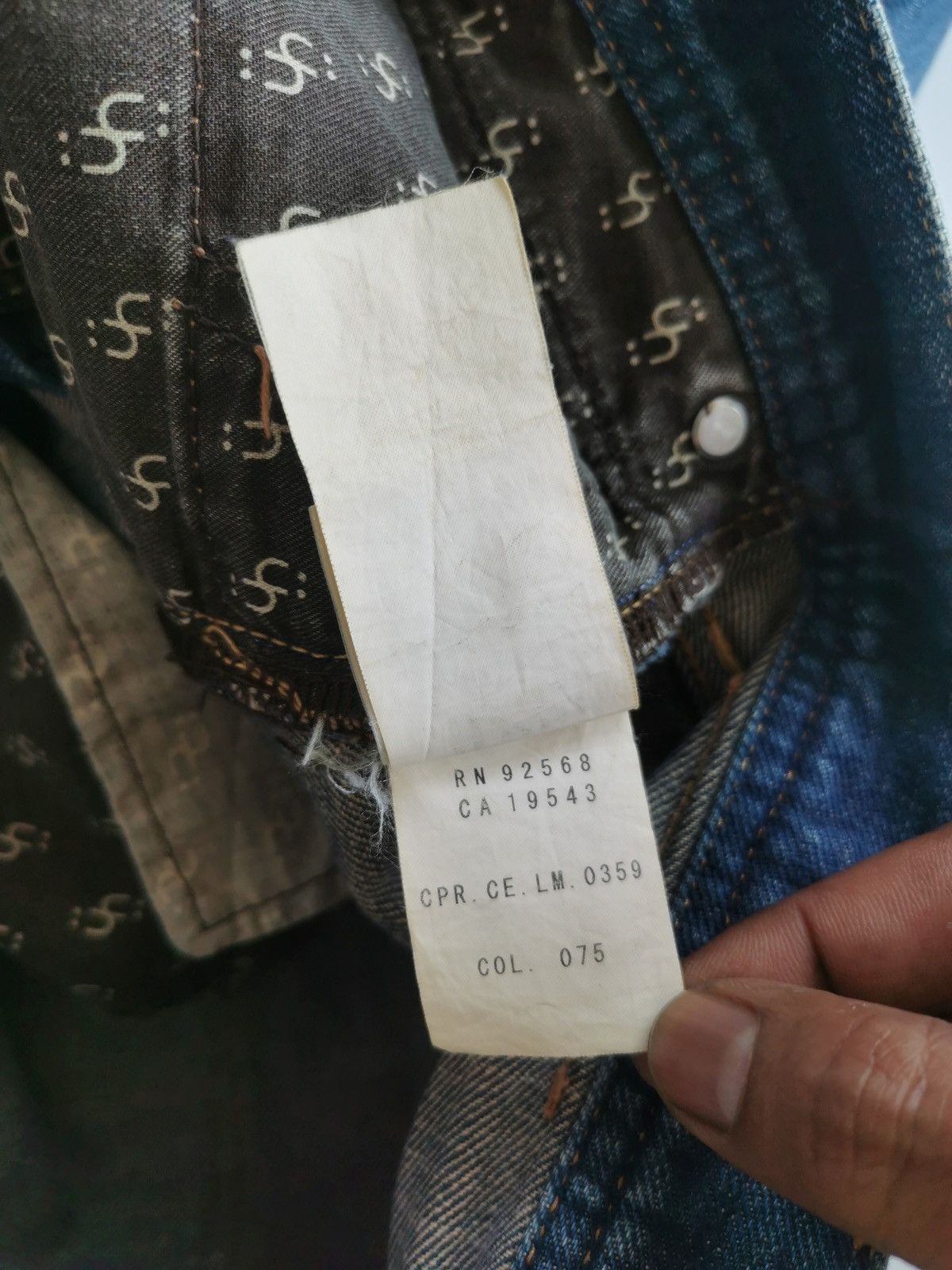 Japanese Brand Selvedge Luxluft Nave Japan Distressed Bleach Platter Jeans Size US 28 / EU 44 - 17 Thumbnail