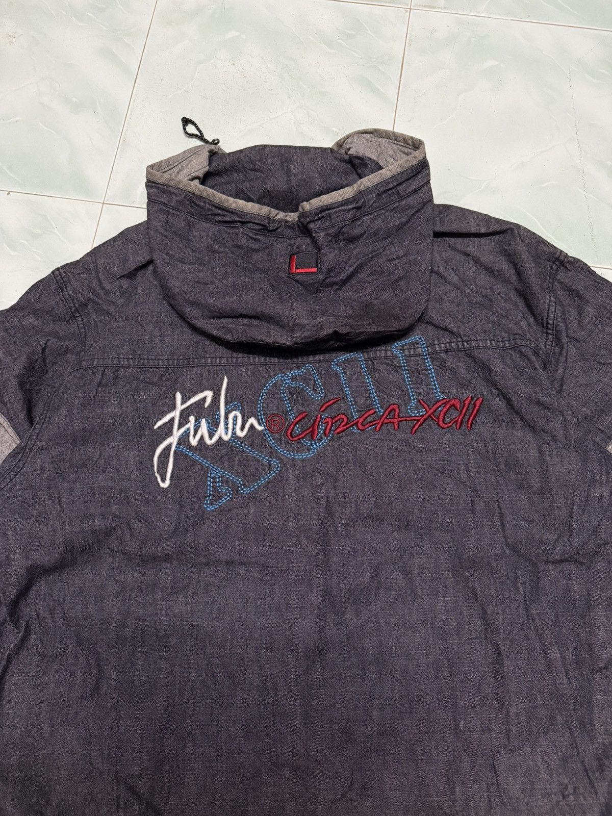Fubu Fubu Denim Hoodie Jacket Size US L / EU 52-54 / 3 - 6 Thumbnail