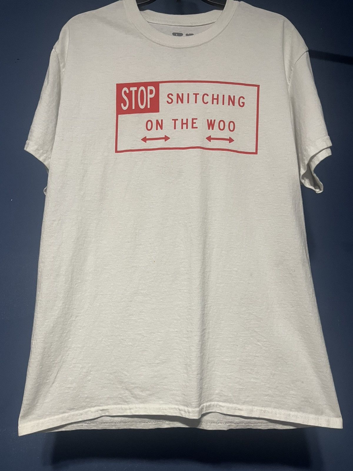 ★人気★【WOOALONG】★NEVER DONT STOP burning T-shir.t★ ☆人気☆【WOOALONG】☆NEVER DONT STOP burning T-shir.t