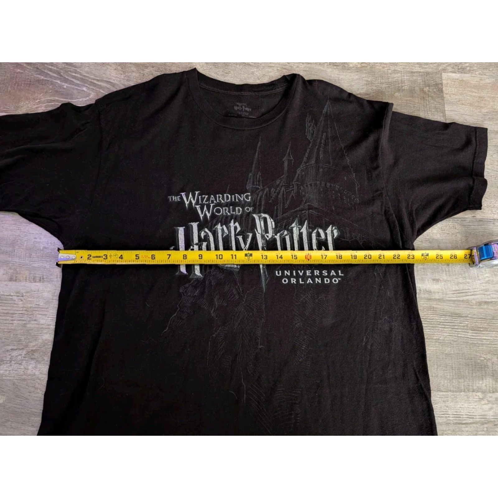 Vintage VINTAGE Universal Studios Harry Potter T-Shirt XL Black Crew Neck Short Sleeve Unisex Adults Graphic Print 2000s The Wizarding World of Harry Potter Size US XL / EU 56 / 4 - 6 Thumbnail