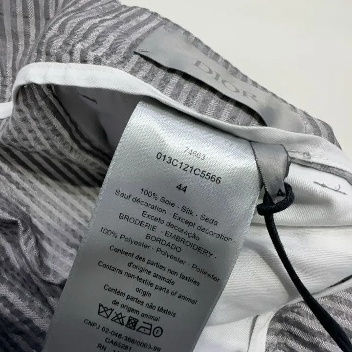 Dior Dior Dior FW22 Striped Middle Waist Casual Shorts 0079-250 Size US 44 / EU 60 - 5 Thumbnail