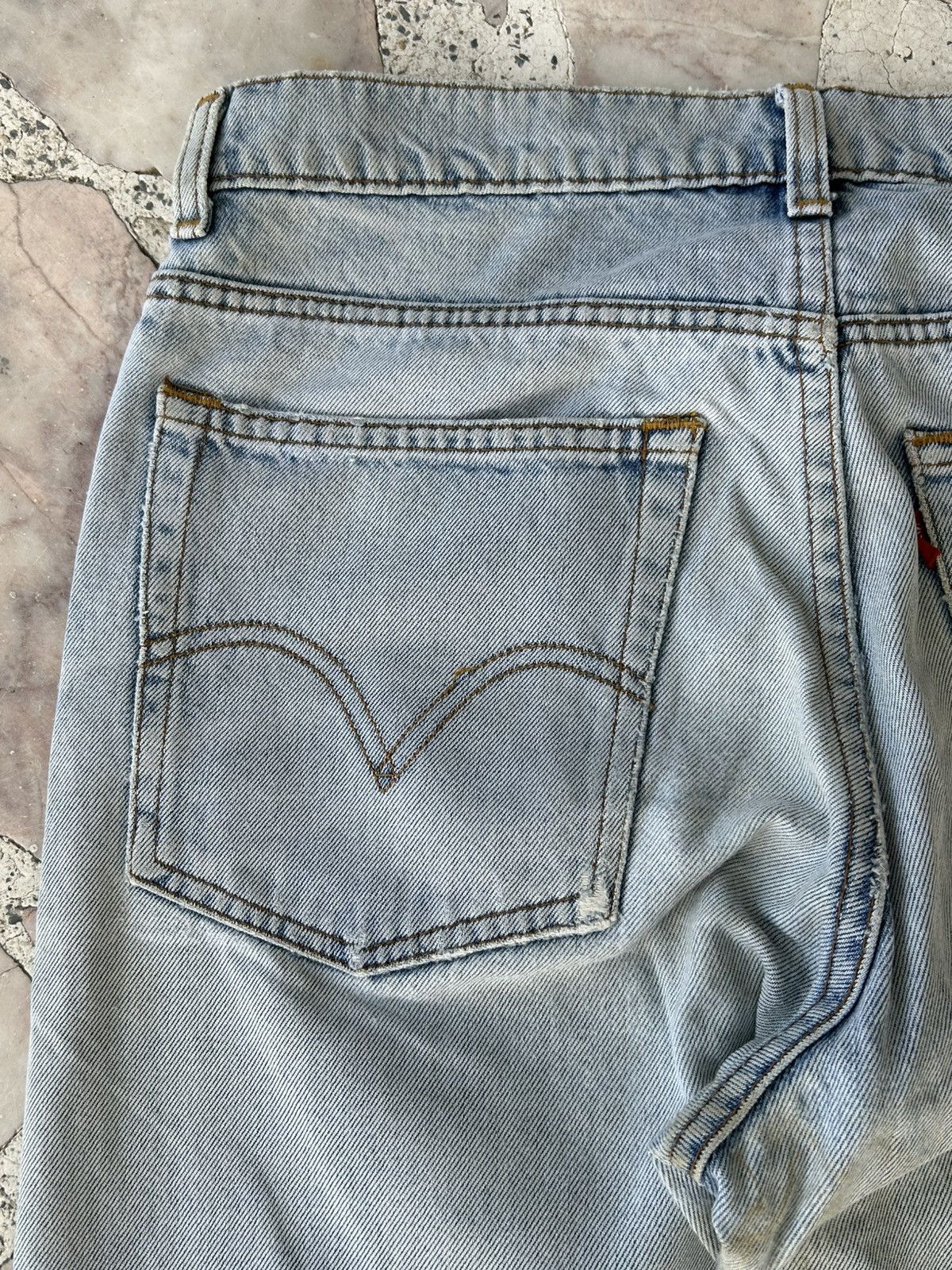 Levi's Levis Japan 501 Ripped Vintage Denim Size US 31 - 14 Thumbnail