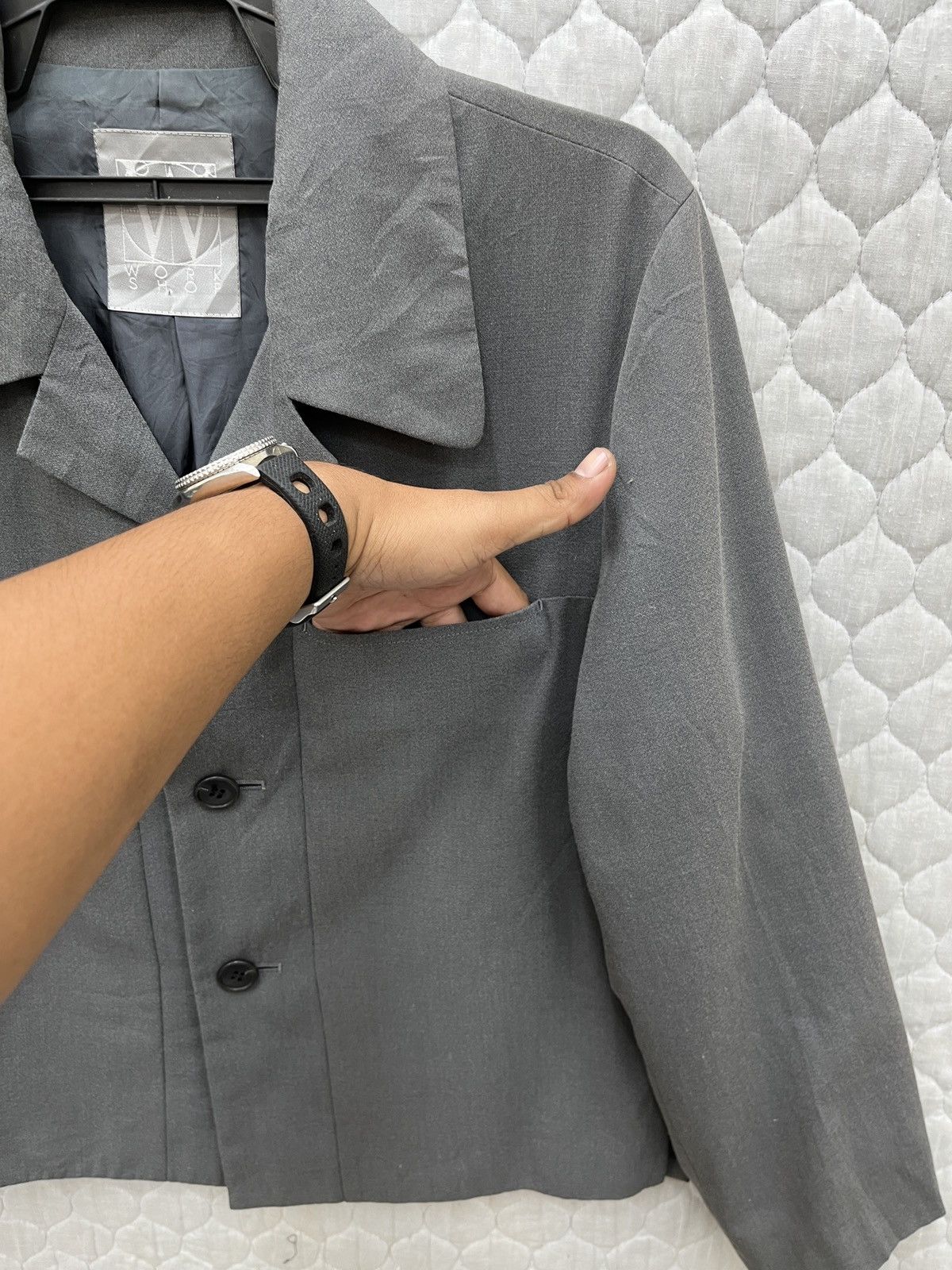 Yohji Yamamoto 🔥🔥🔥STEALS VTG WORKSHOP YOHJI YAMAMOTO JACKET Size M / US 6-8 / IT 42-44 - 5 Thumbnail