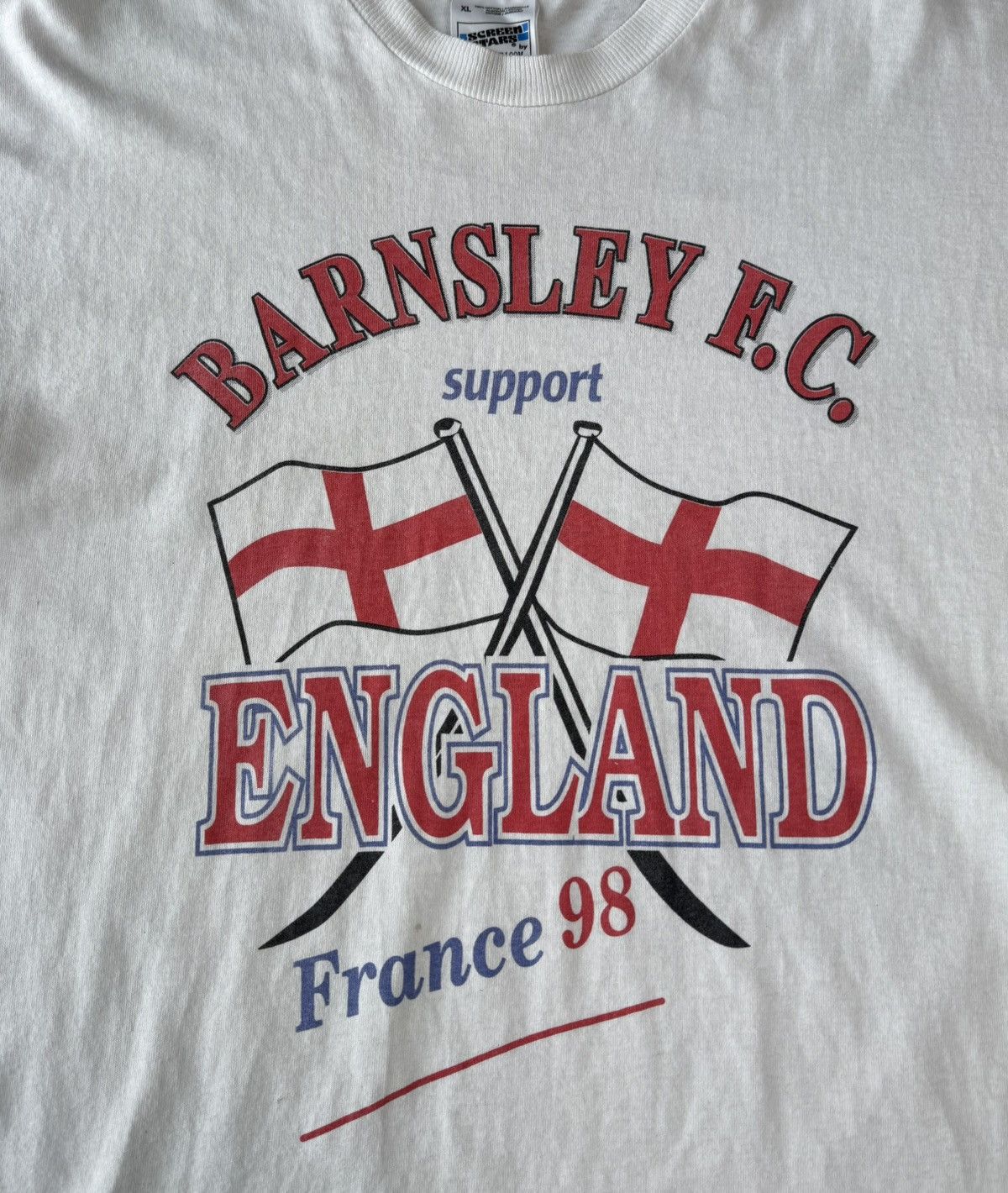 Other 1998 Vintage Barnsley FC T-Shirt Official Merch Size US XL / EU 56 / 4 - 5 Thumbnail