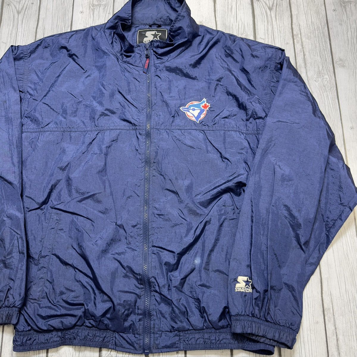 MLB × Starter × Vintage Vintage Toronto Blue Jays jacket Size US L / EU 52-54 / 3 - 3 Thumbnail