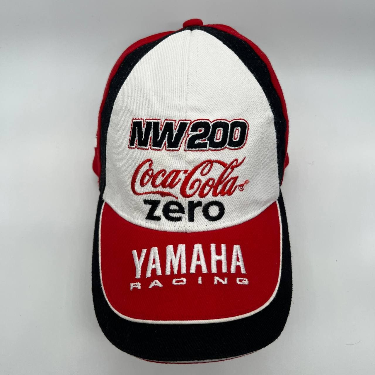 Yamaha Yamaha Racing R1 CocaCola Motorcycle Hat Cap Vntg Nw200 Size ONE SIZE - 1 Thumbnail