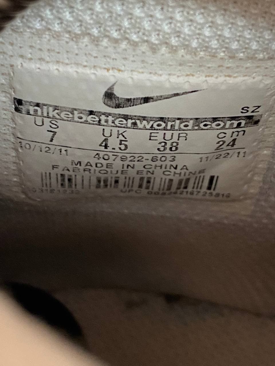 Nike × Vintage 💎 WMNS DUNK HIGH 407922-603 Size US 8 / IT 38 - 10 Thumbnail