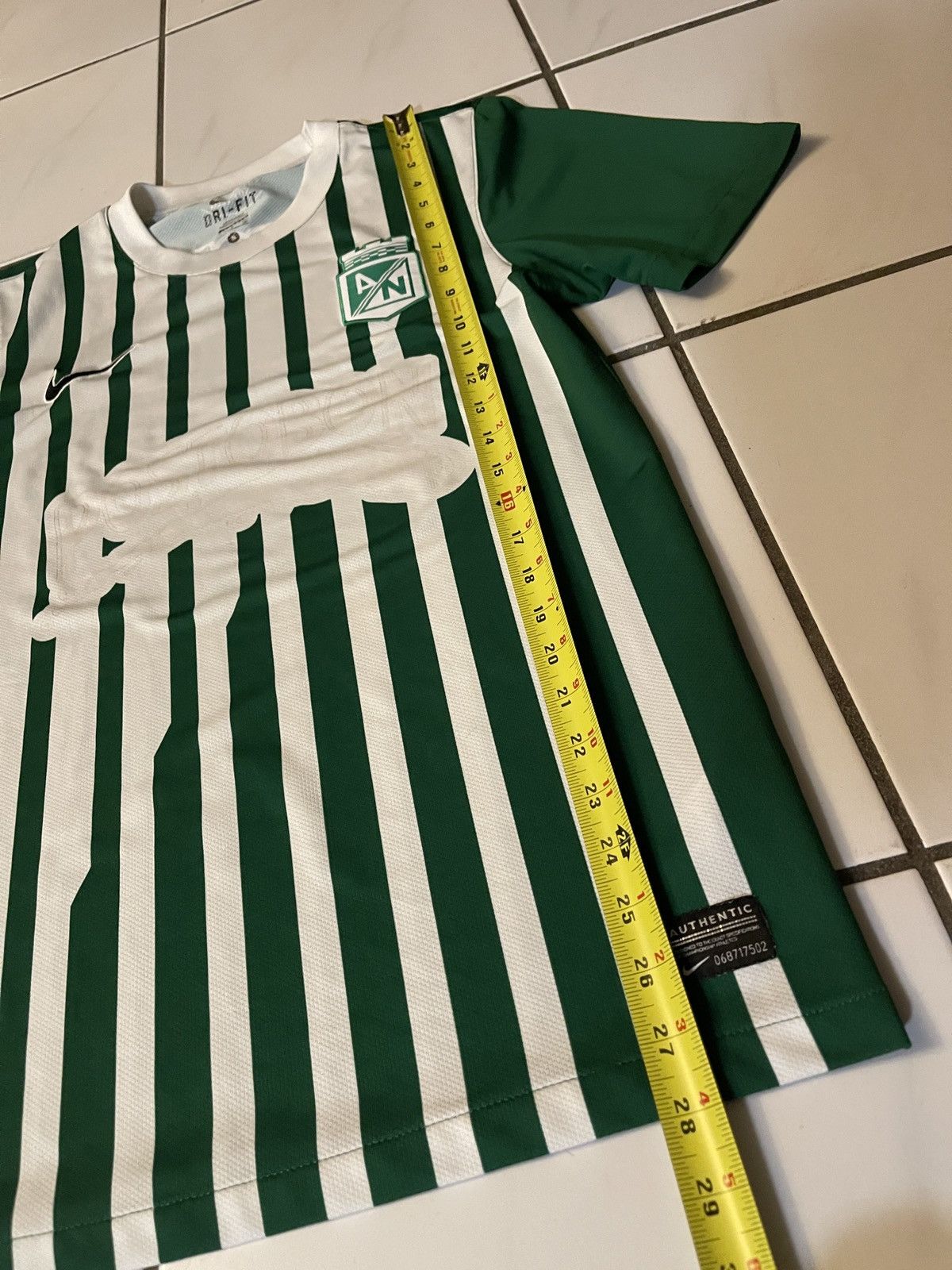 Nike Atletico Nacional Home Soccer 2013 Nike Jersey Shirt Small Size US S / EU 44-46 / 1 - 5 Thumbnail