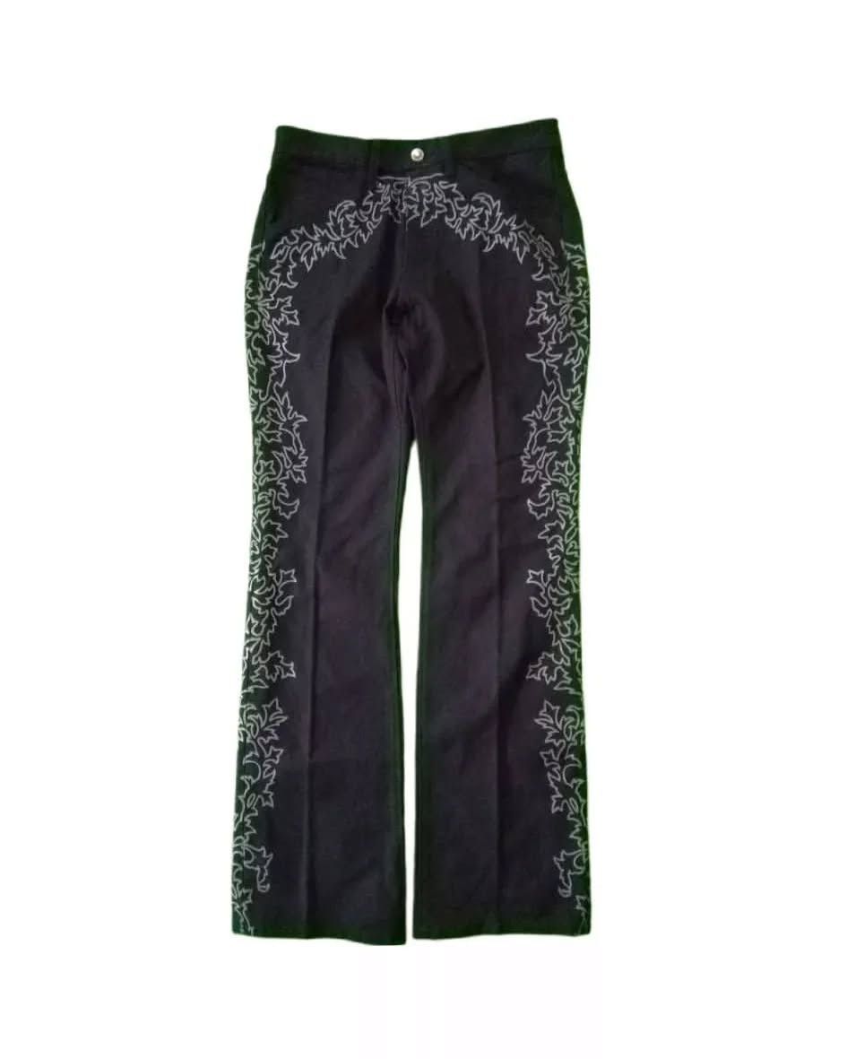 If Six Was Nine Custom Culture Tribal Pattern Long Pants Size US 32 / EU 48 - 1 Thumbnail
