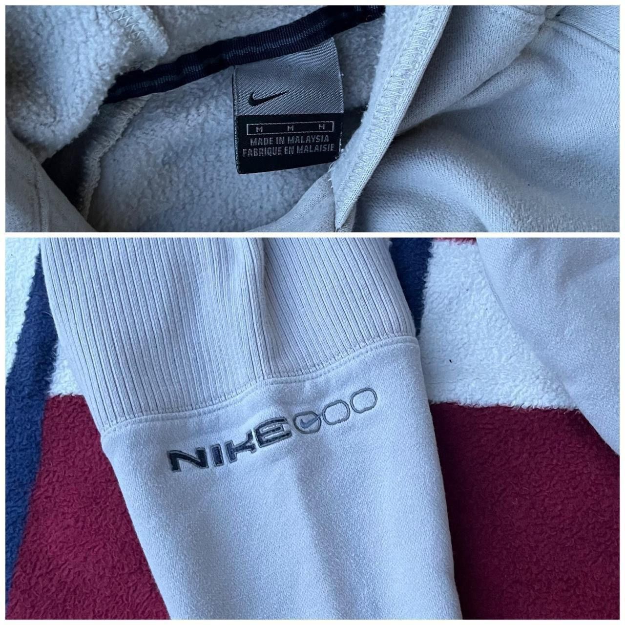 Nike Vintage Y2k Nike grey hoodie silver tag embroidered swoosh Size US M / EU 48-50 / 2 - 4 Thumbnail
