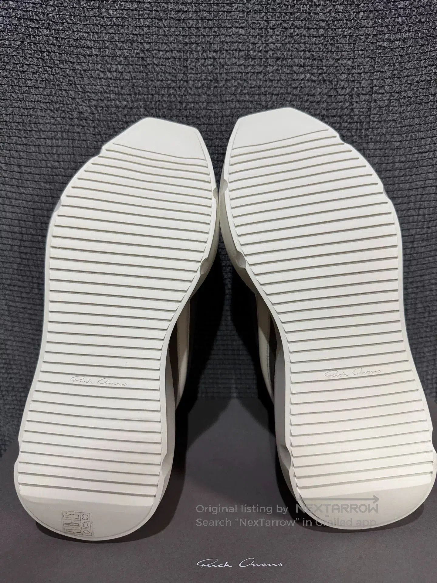 Rick Owens Rick Owens Beige Leather Sneakers. Size US 6 / EU 39 - 8 Thumbnail