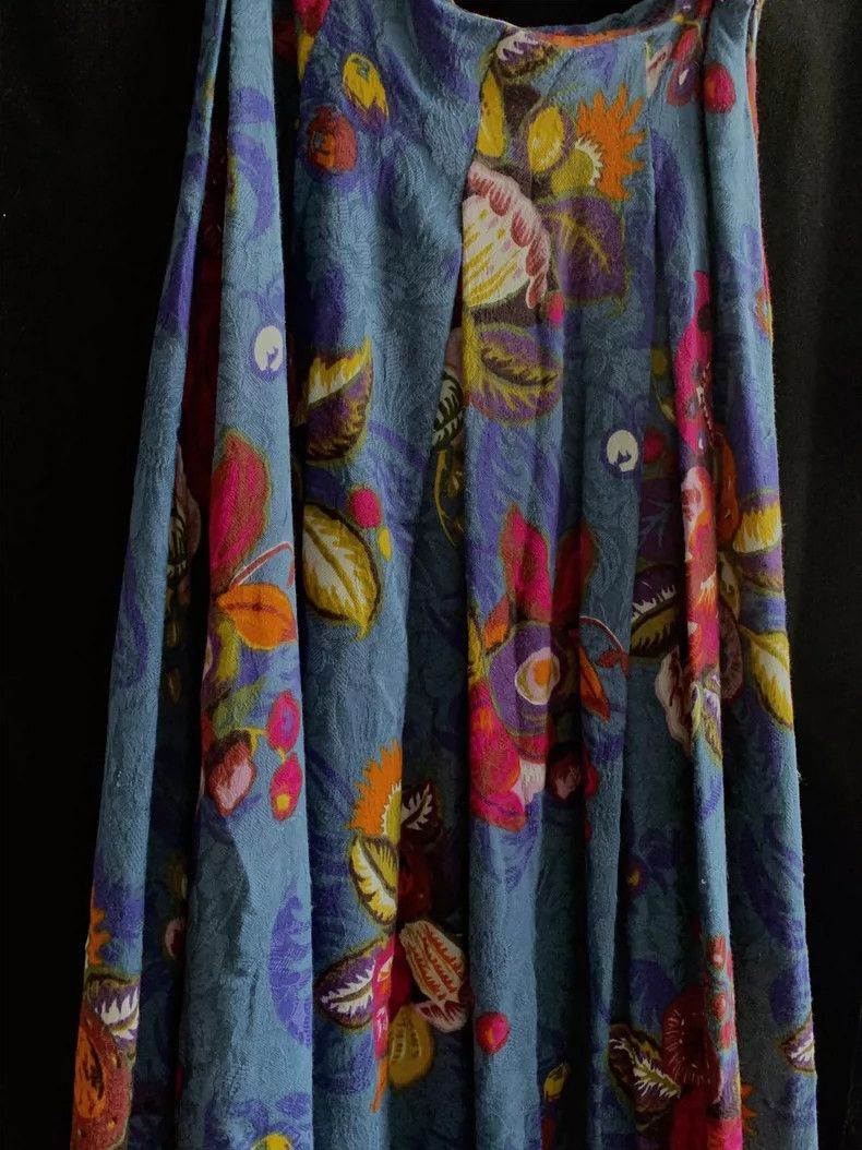 Kenzo KENZO A half-length dress with floral patterns Size 26" / US 2 / IT 38 - 6 Thumbnail