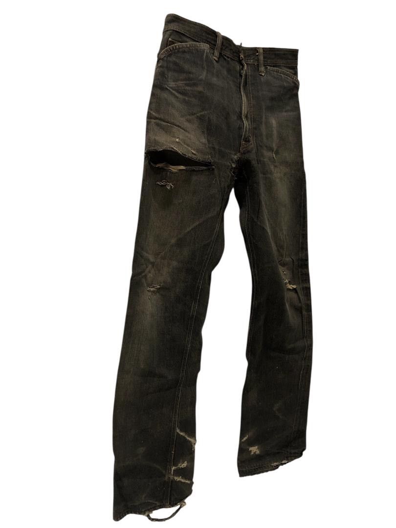 Japanese Brand Vintage Bathing Apes Distressed Denim Size US 29 - 4 Thumbnail