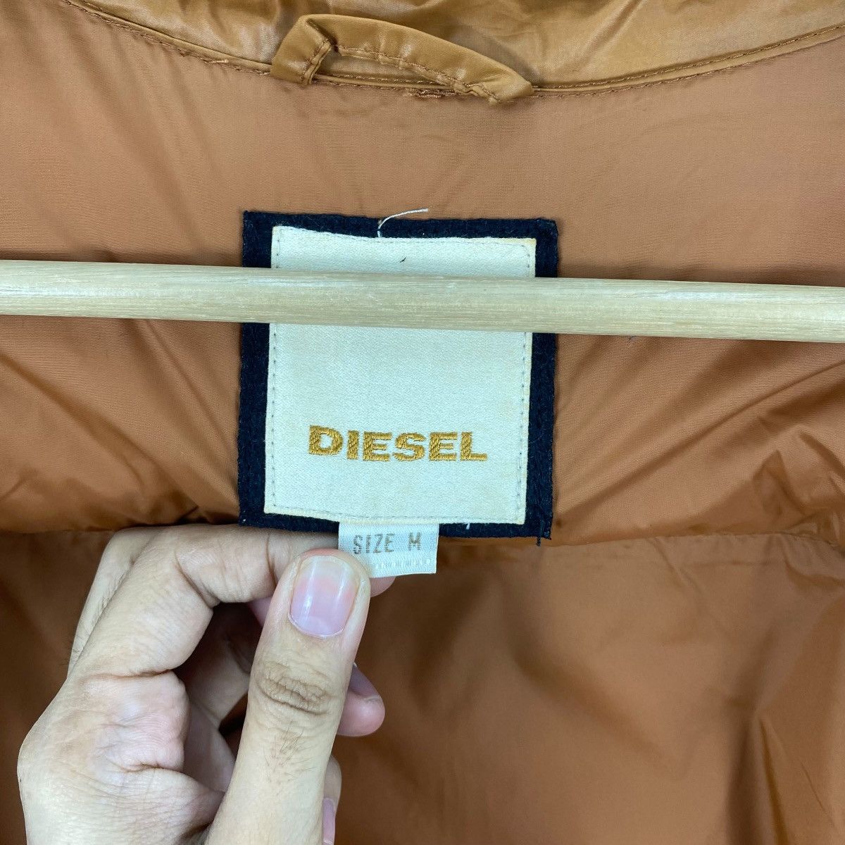 Diesel Vintage DIESEL Puffer Jacket Quilted Down Winter Coat Size US M / EU 48-50 / 2 - 8 Thumbnail