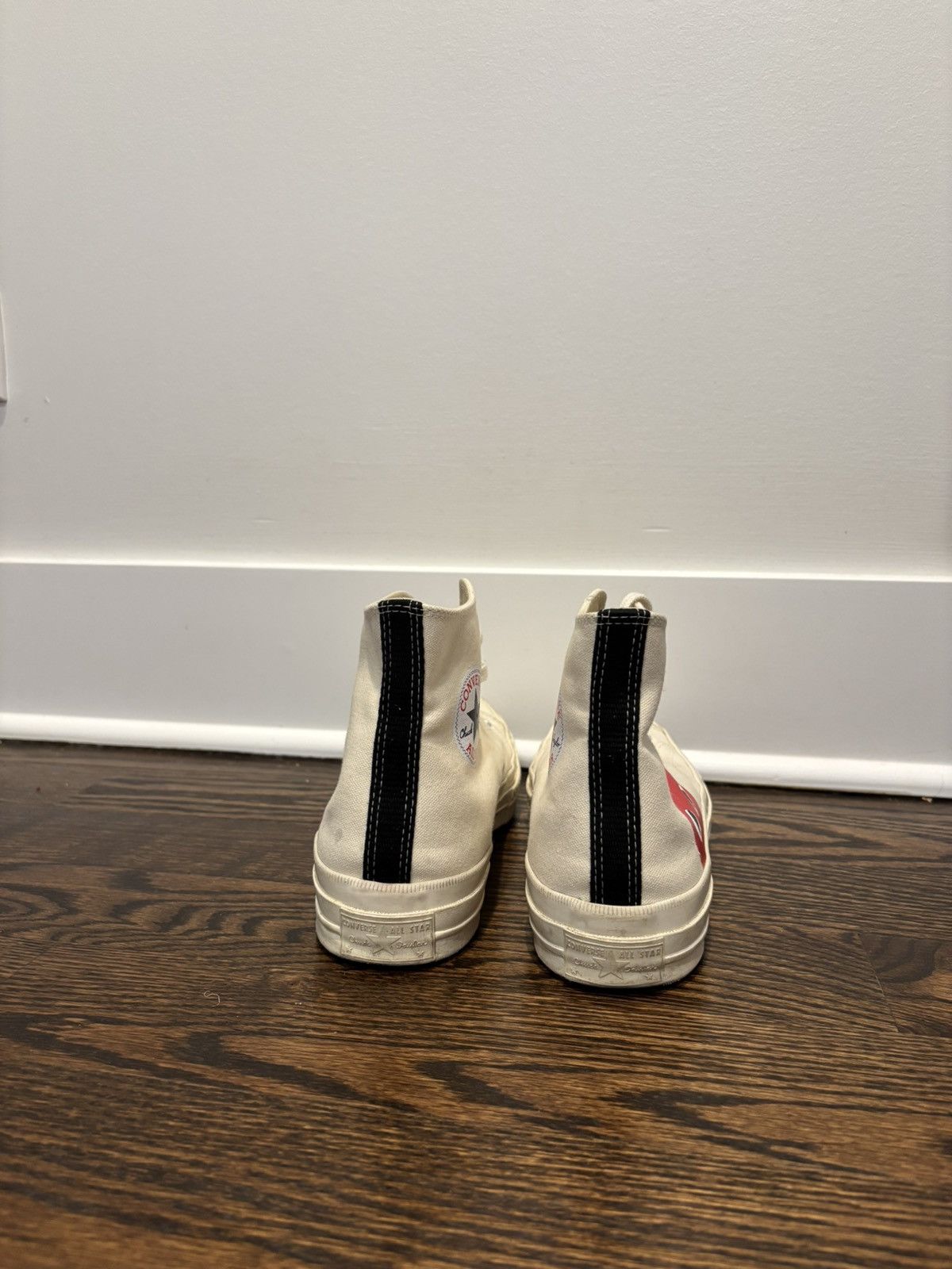 Comme des Garcons × Converse CDG X Converse Hi-top Sneakers Size US 9 / EU 42 - 3 Thumbnail