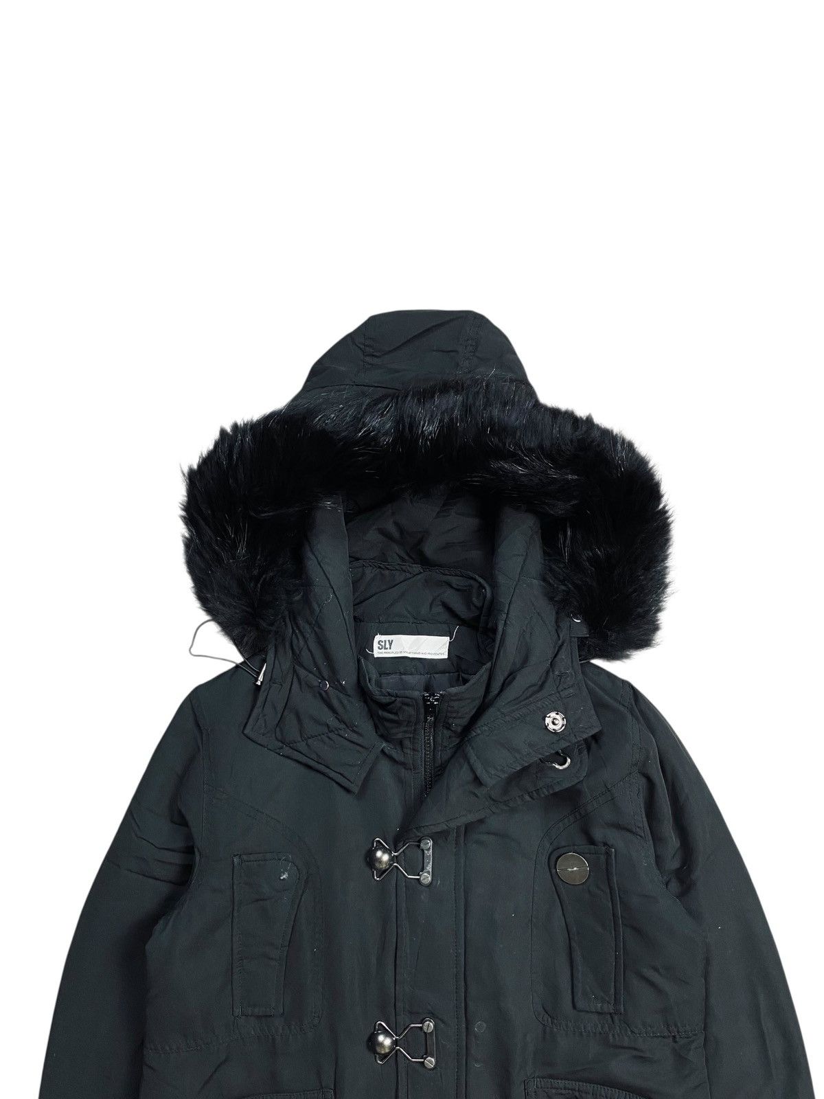 14th Addiction 2000s SLY - Vkei Style Fur Hoodie Jacket Size US M / EU 48-50 / 2 - 6 Thumbnail