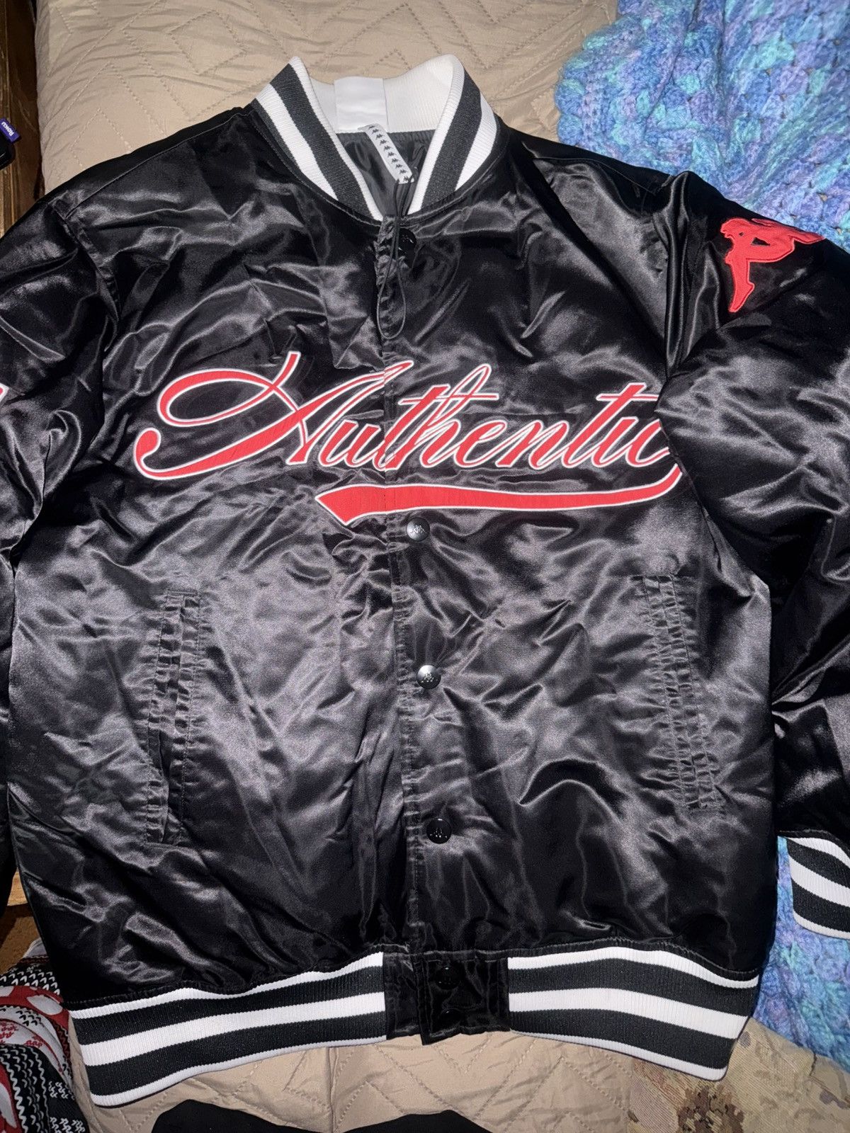 Kappa Vintage Kappa Button Up Bomber Jacket Size US L / EU 52-54 / 3 - 1 Thumbnail