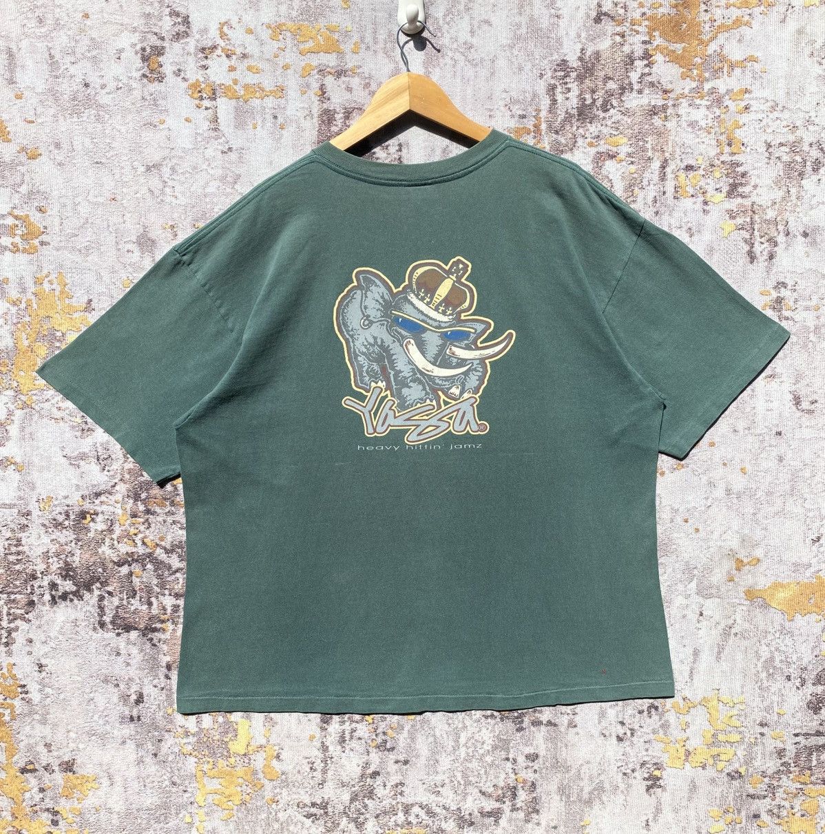 Sex Skateboards Vintage 90s Yaga Skateboard Shirt Backhit Elephant Yaga Size US XL / EU 56 / 4 - 1 Thumbnail