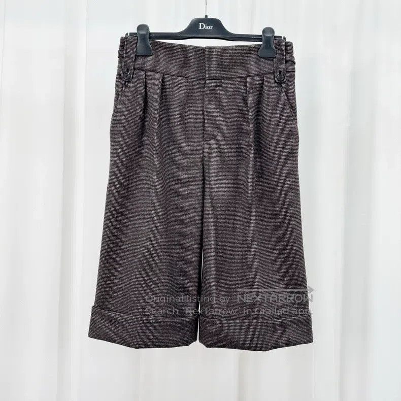 Gucci Gucci Woollen tweed plaid shorts Size US 38 / EU 54 - 1 Thumbnail