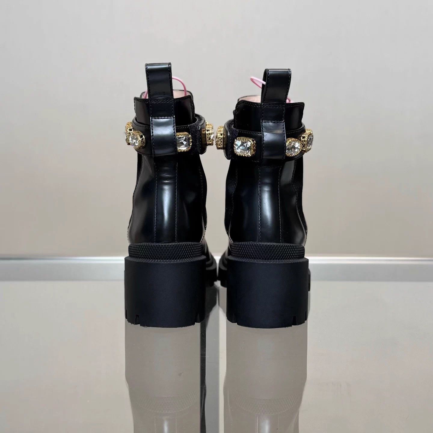 Gucci Gucci Double G Crystal Chelsea Boot 36 DM1723 Size US 5 / IT 35 - 4 Thumbnail