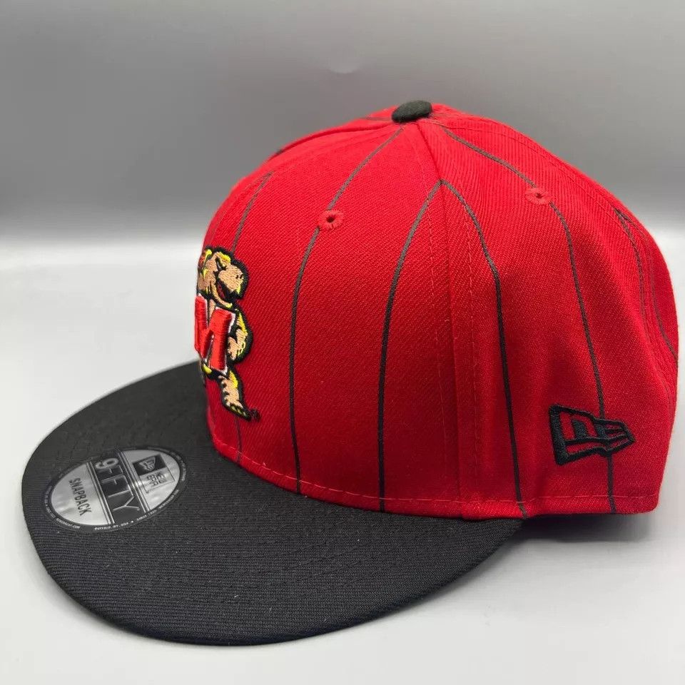 New Era Maryland Terraphins Hat Men 9Fifty NCAA Snap Back Cap New Size ONE SIZE - 2 Thumbnail
