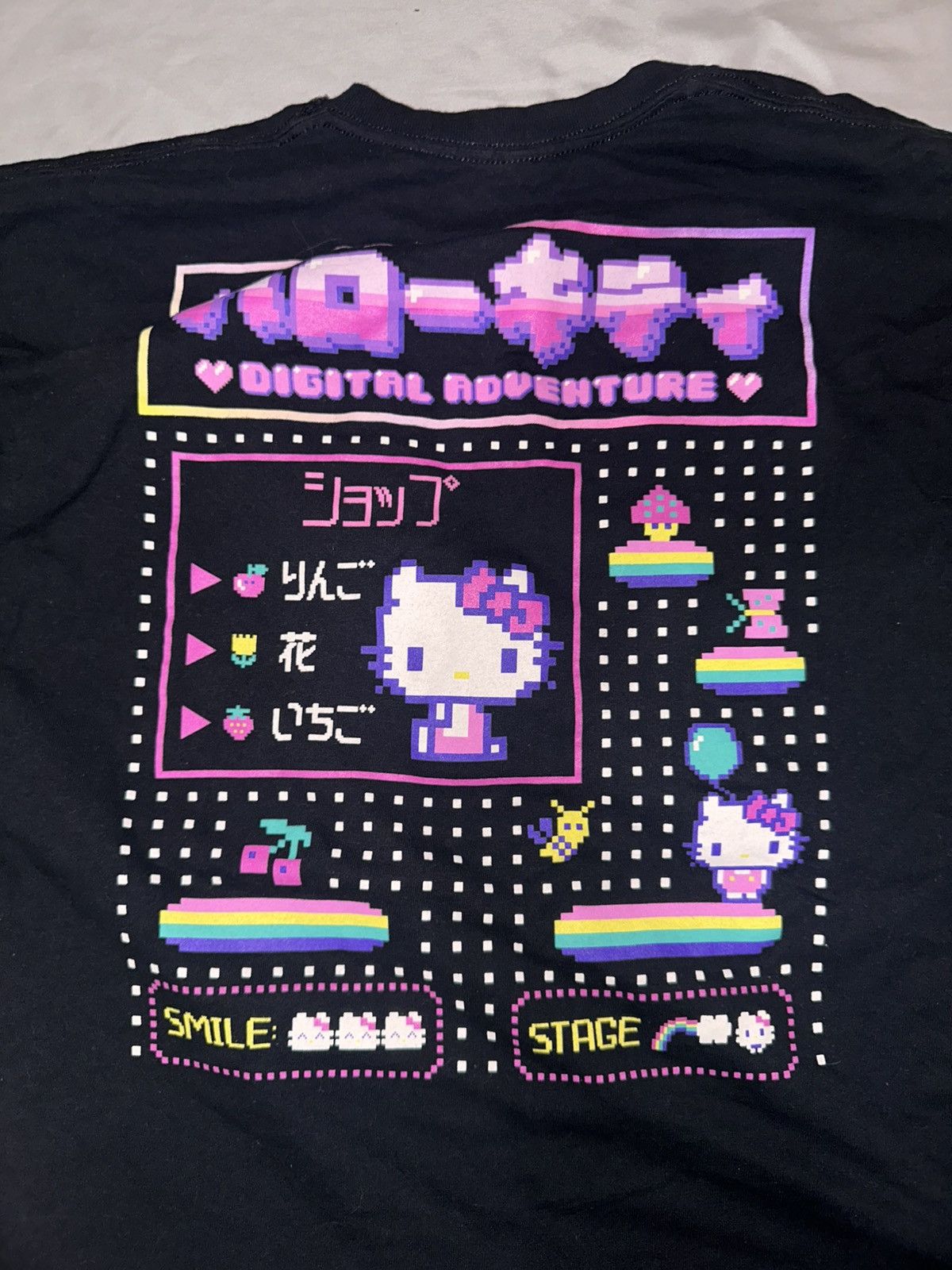 Other Hello Kitty Digital Adventure Black Tee Size US XL / EU 56 / 4 - 4 Thumbnail