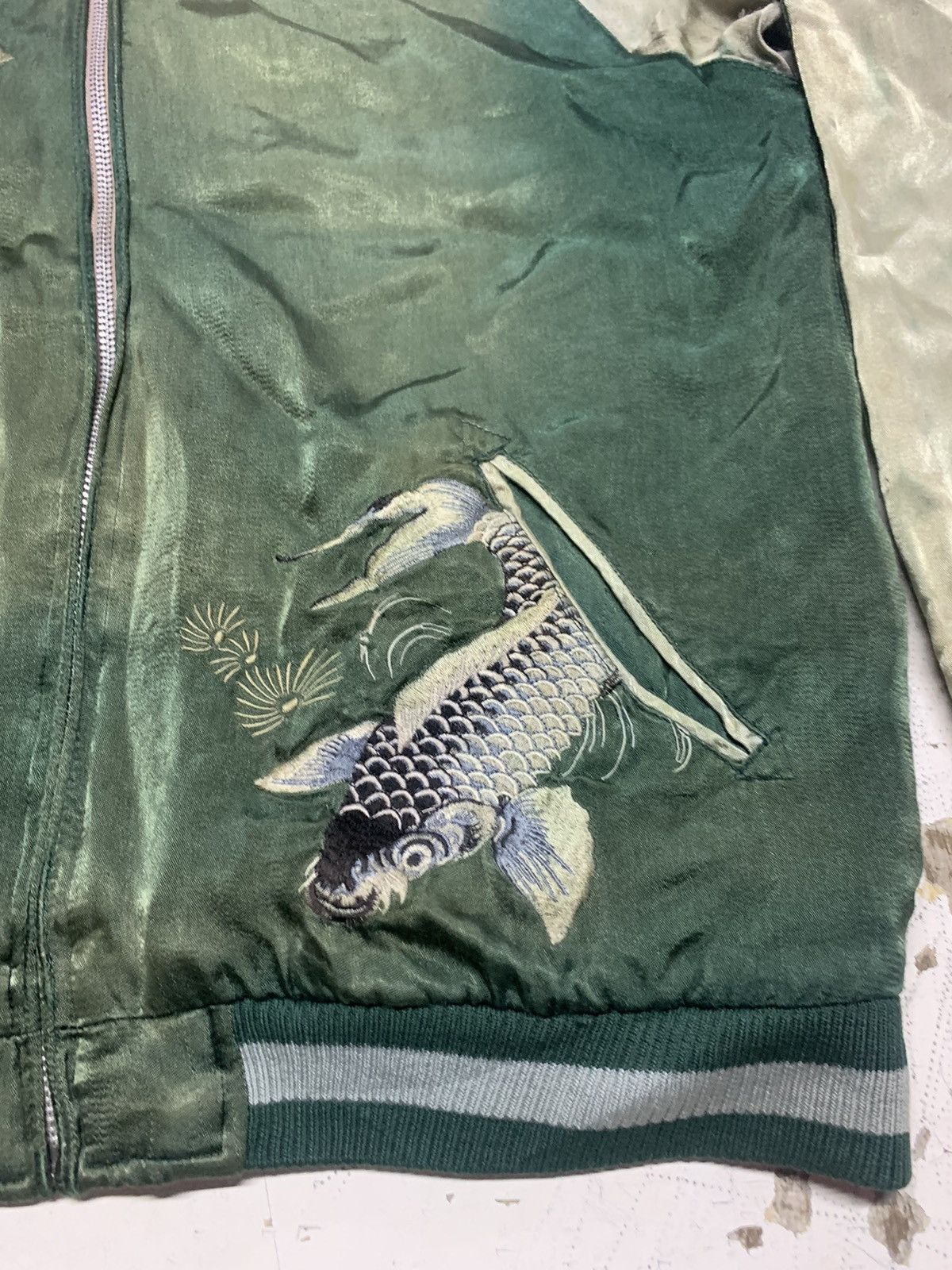 Vintage Vintage 80s royan koi fish Japan souvenir Size US M / EU 48-50 / 2 - 7 Thumbnail