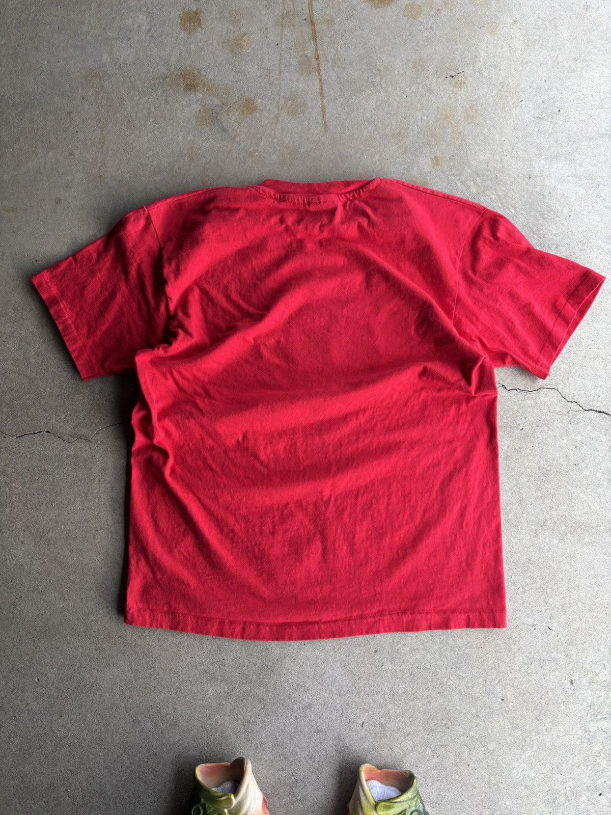 Vintage Crazy 90s Get High With A Bush Pilot Boxy Shirt Size US L / EU 52-54 / 3 - 2 Thumbnail